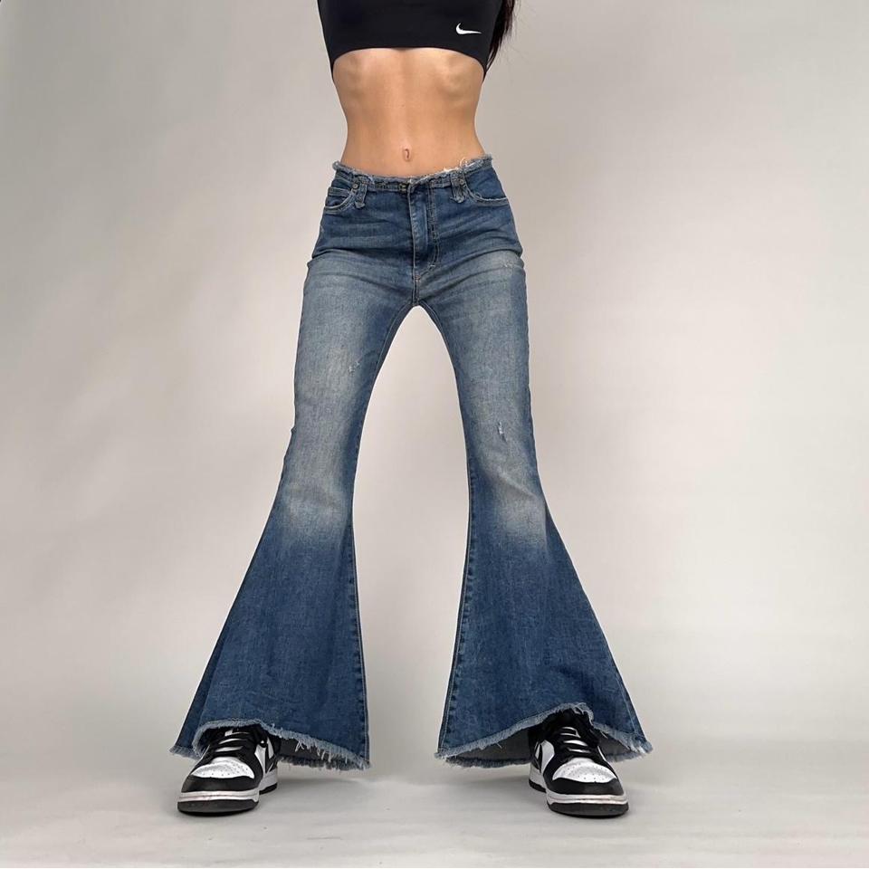 Y2K】00s archive Blue wayフレアデニム 平成 ギャル 00s archive Blue