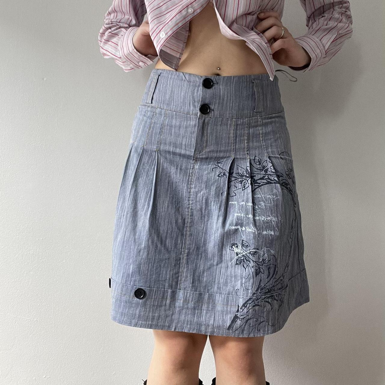 Ruffled Denim Skirt, Girls Sewing Pattern - 2 to 8 yrs - Sew Crafty Me