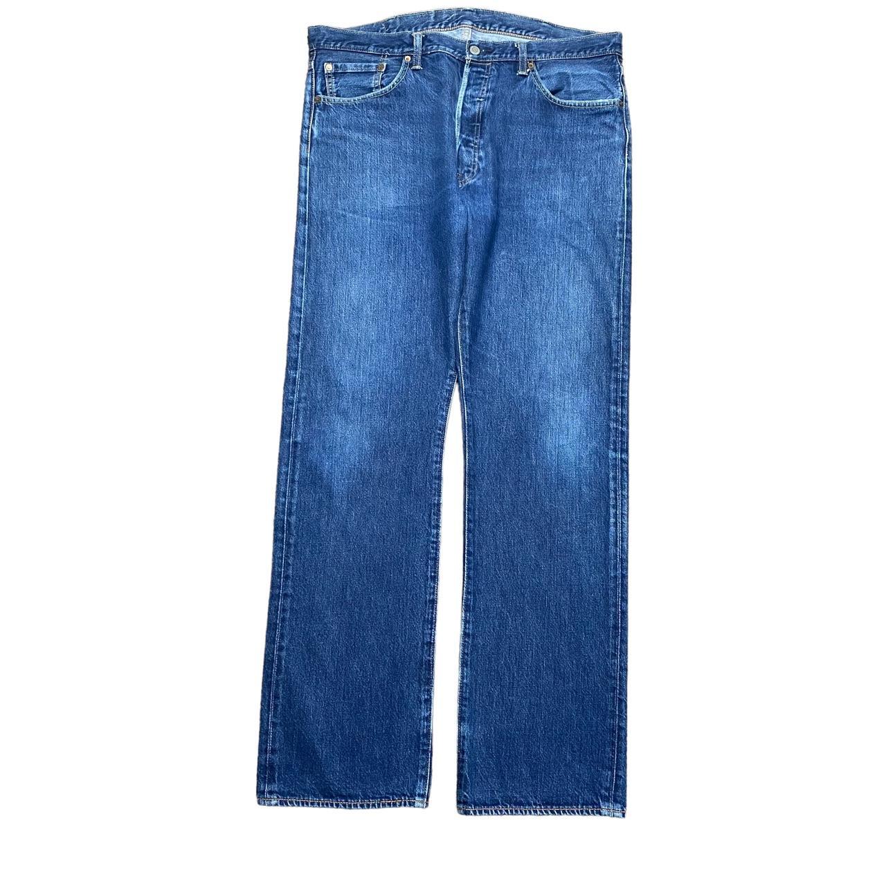 Levi's® WIDE LEG - Straight leg jeans - dark blue denim/dark-blue