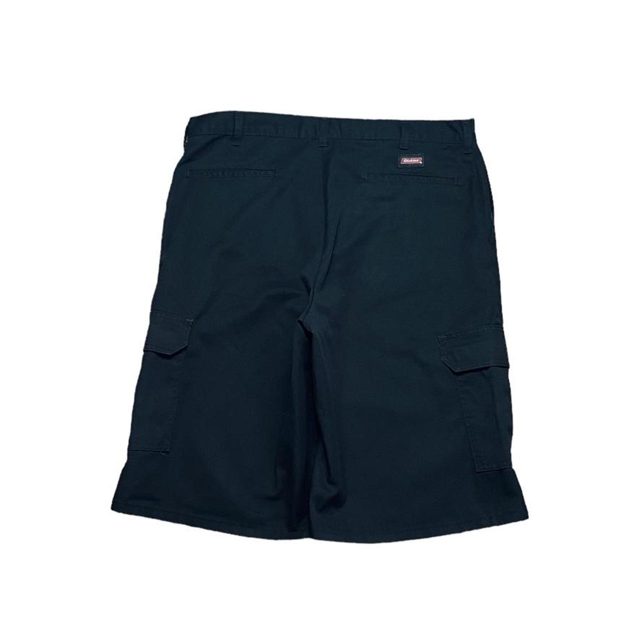 dickies-cargo-shorts-black-canvas-workwear-shorts-depop