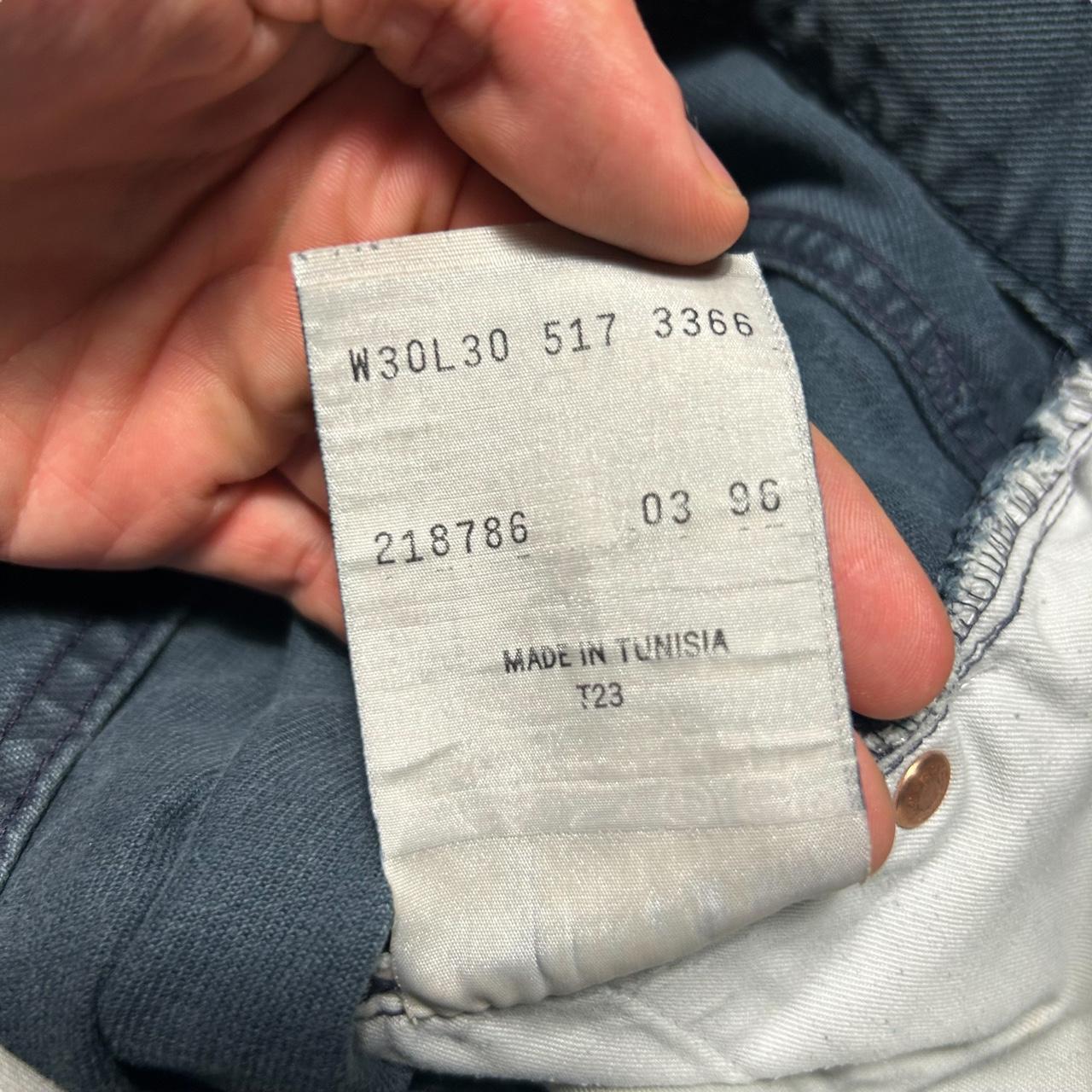 Levis 517 jeans. Vintage 90s (1996) white tabs.... - Depop