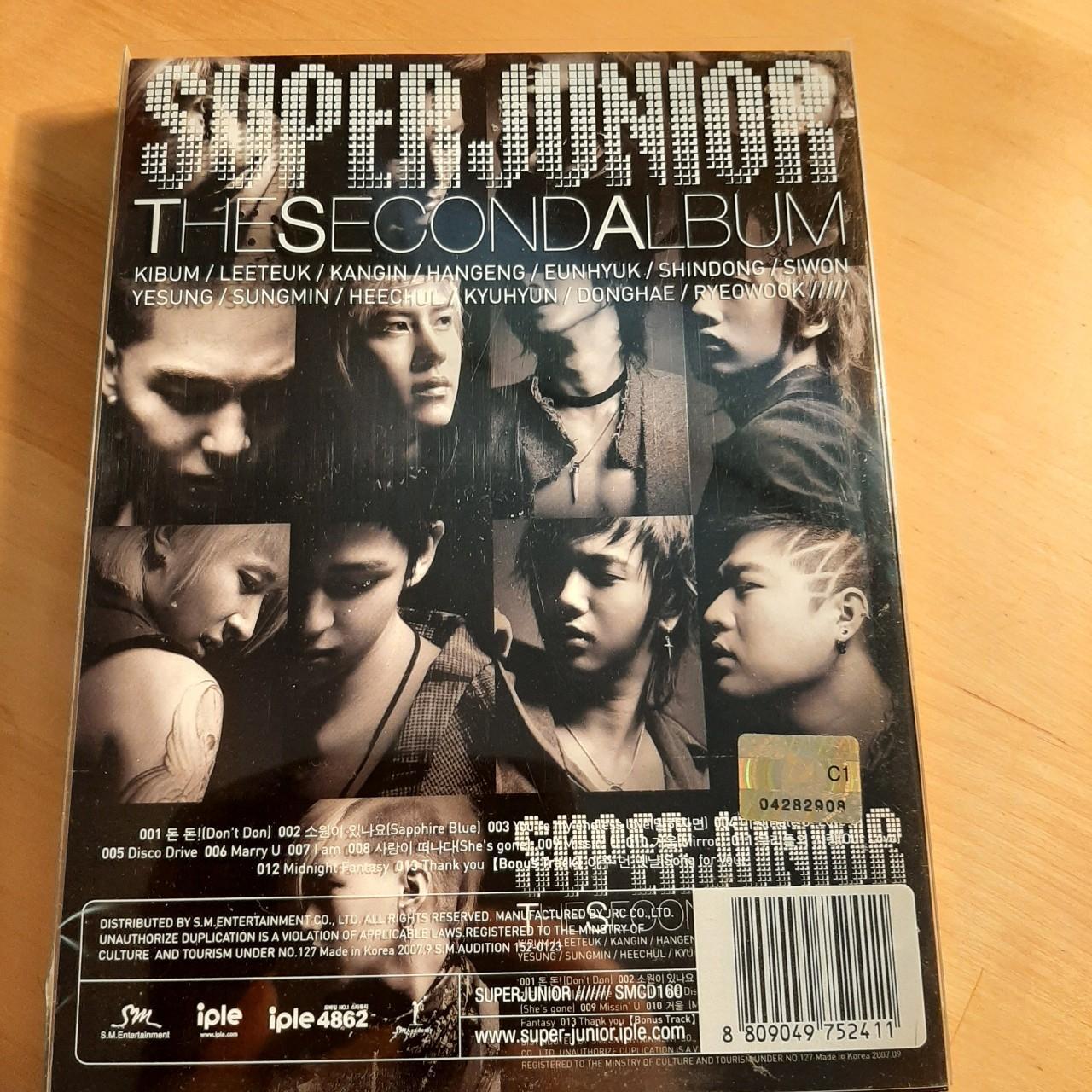 Super Junior Don't Don album. Includes CD, outer | Depop