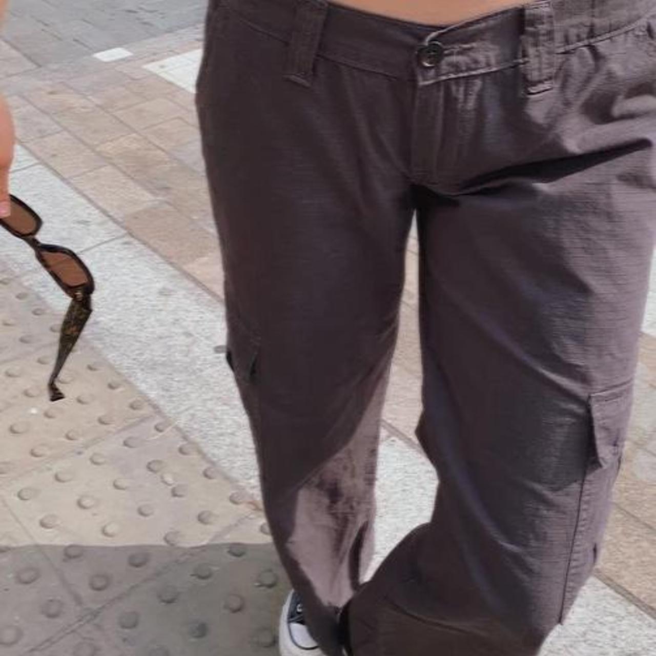 brandy melville kim cargo pants worn a couple of... Depop
