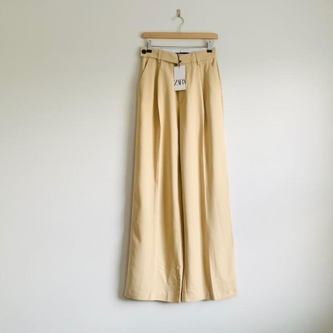 Wide leg Zara pants, size XS. New with tags. The - Depop