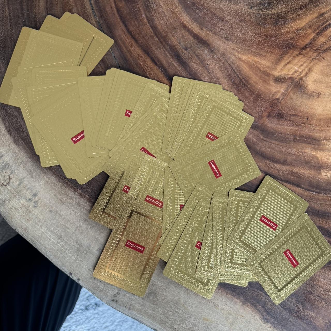 Supreme Gold Foil Poker Cards New online