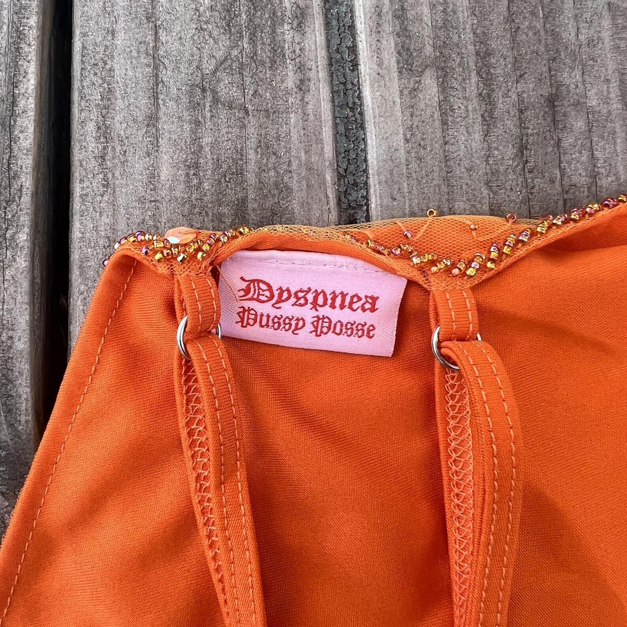 Dyspnea Women's Orange Vest (6)