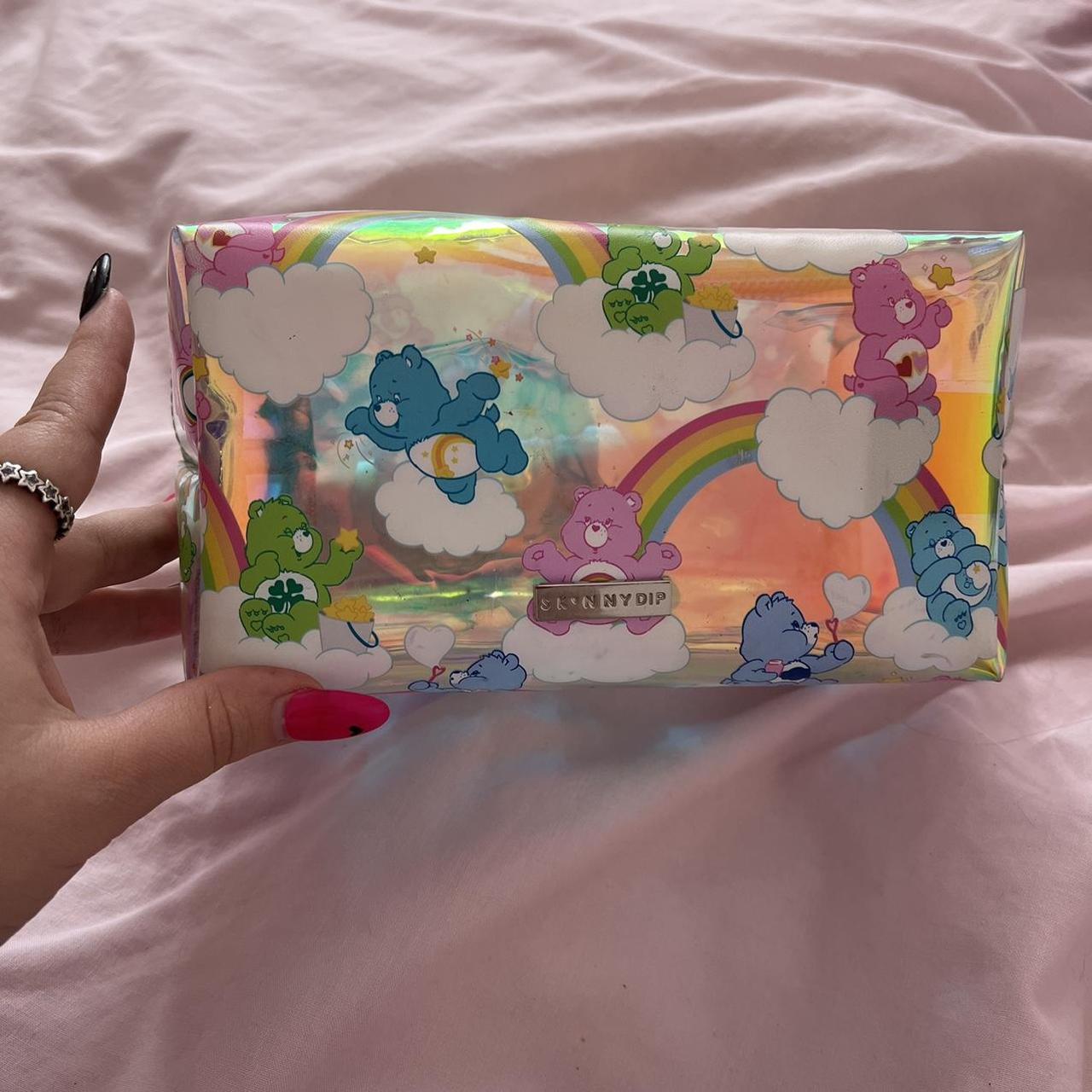 skinnydip care bears holographic rainbow makeup... - Depop