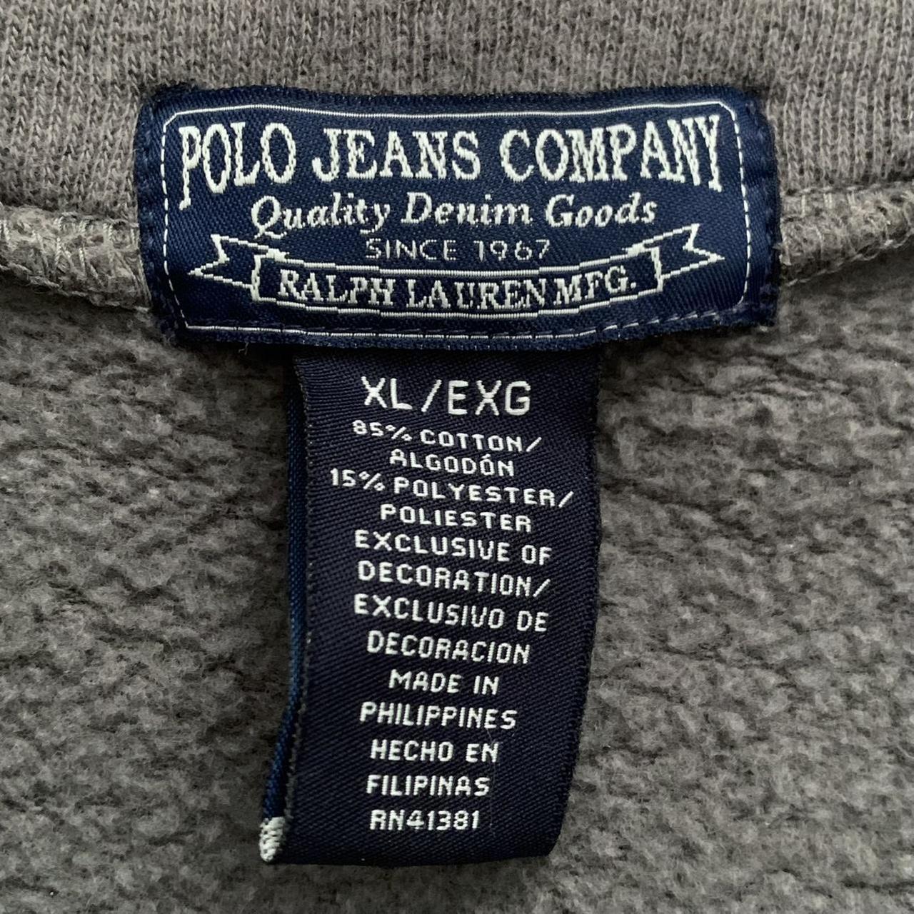 døråbning etikette indbildskhed Vintage 90's Polo Jeans Company Sweater by Ralph... - Depop