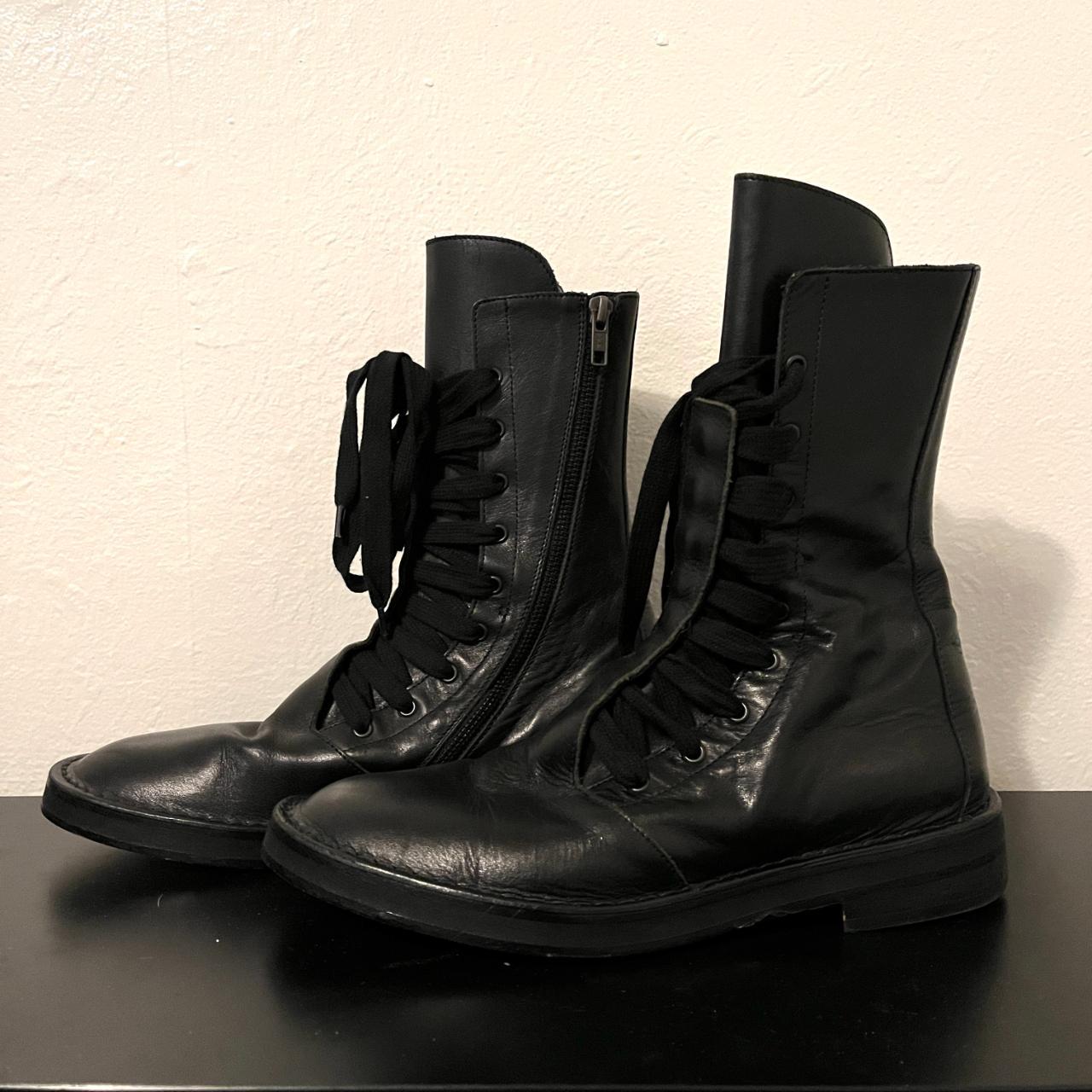 Rare vintage Ann Demeulemeester boots! Made in... - Depop