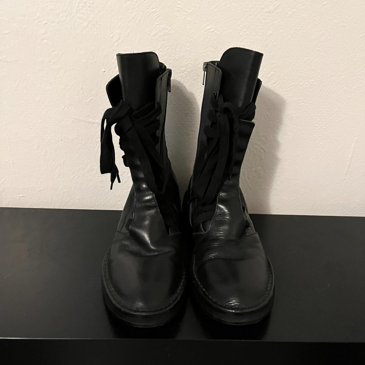 ann demeulemeester boots