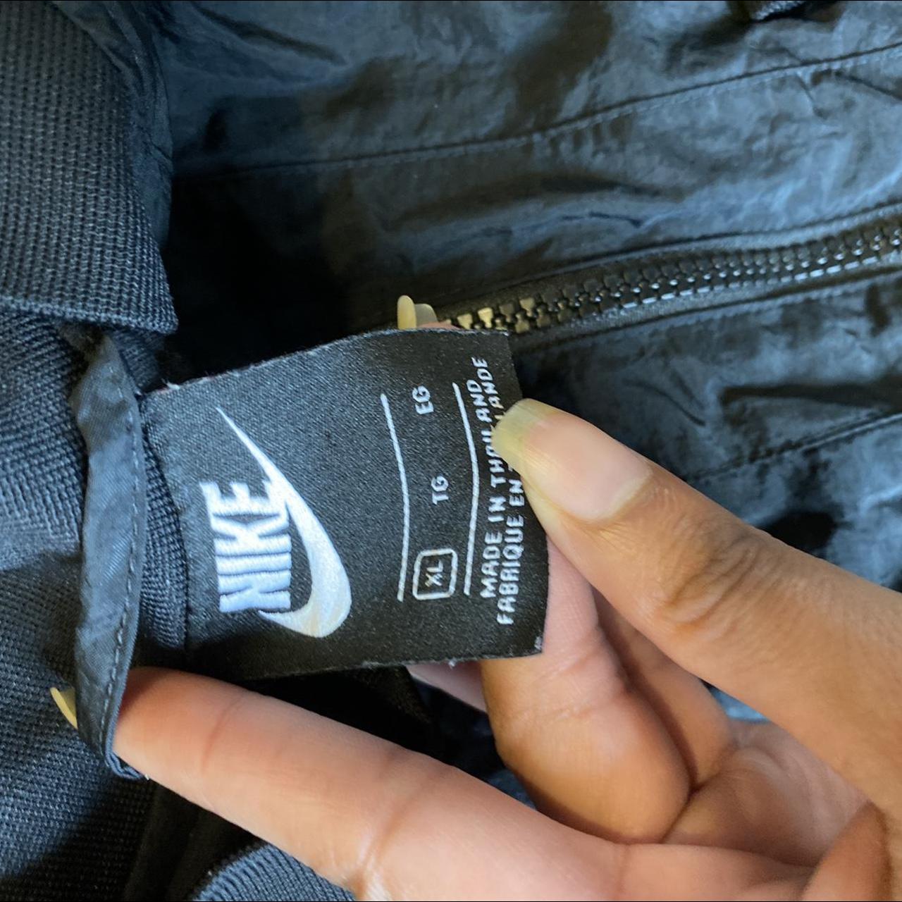 mens nike bomber jacket black