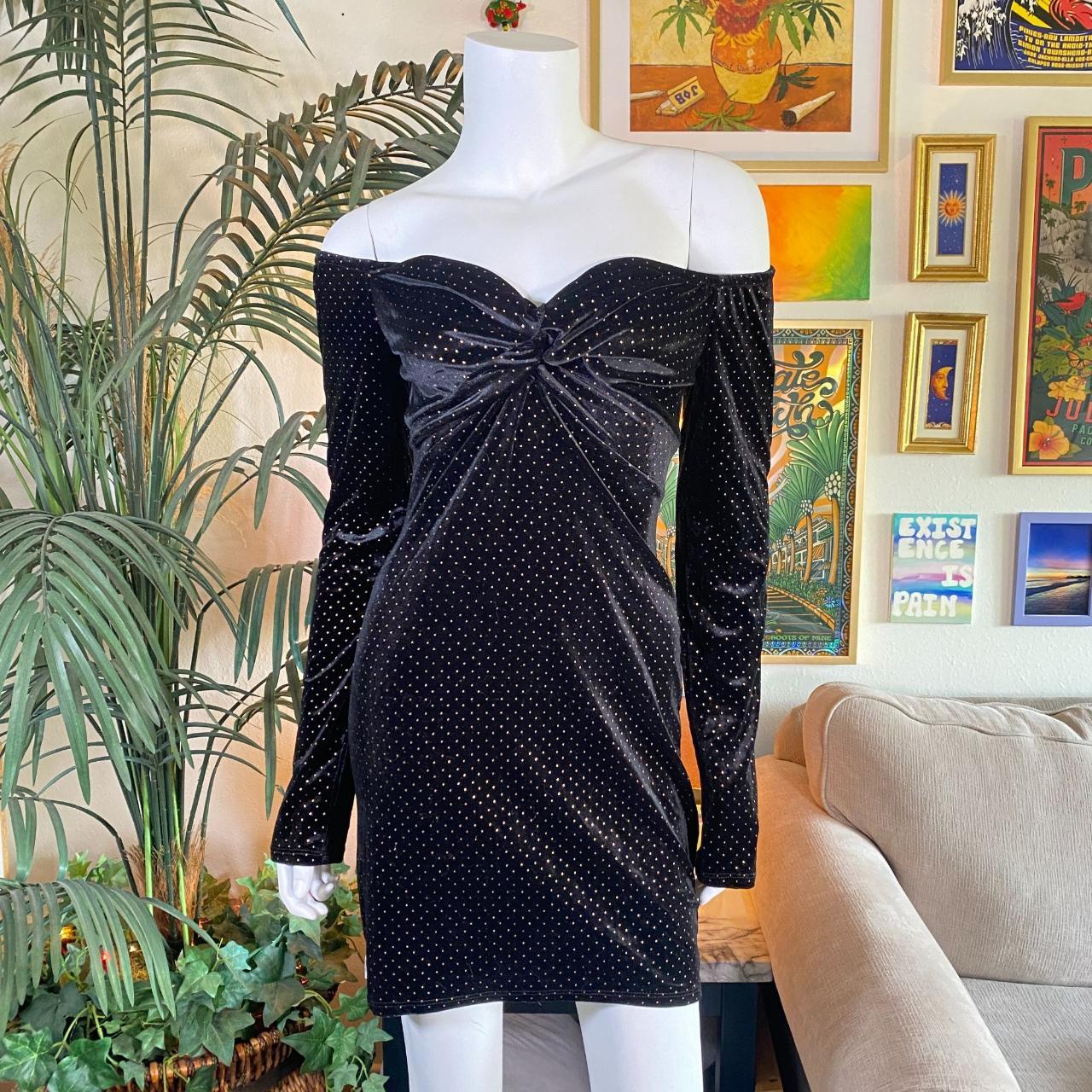 Material girl 2025 black dress