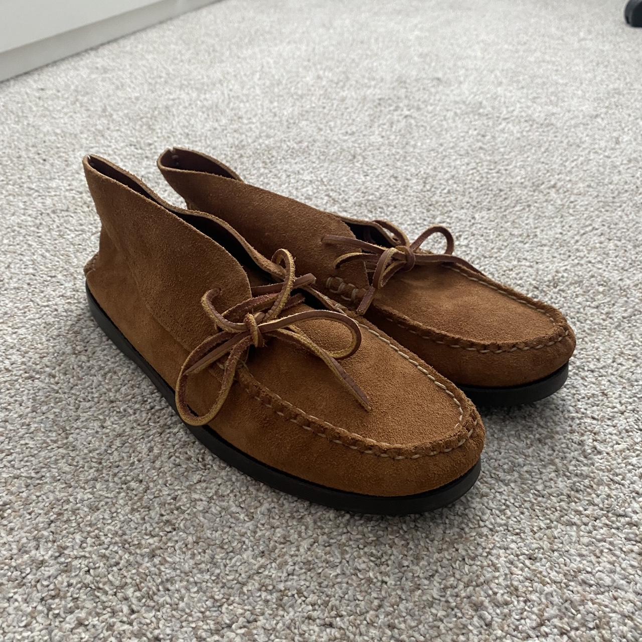 Angler Moc w/ Lug Sole - BK FW24 — YUKETEN