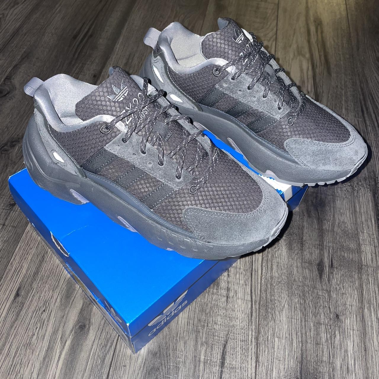 adidas ladies grey trainers