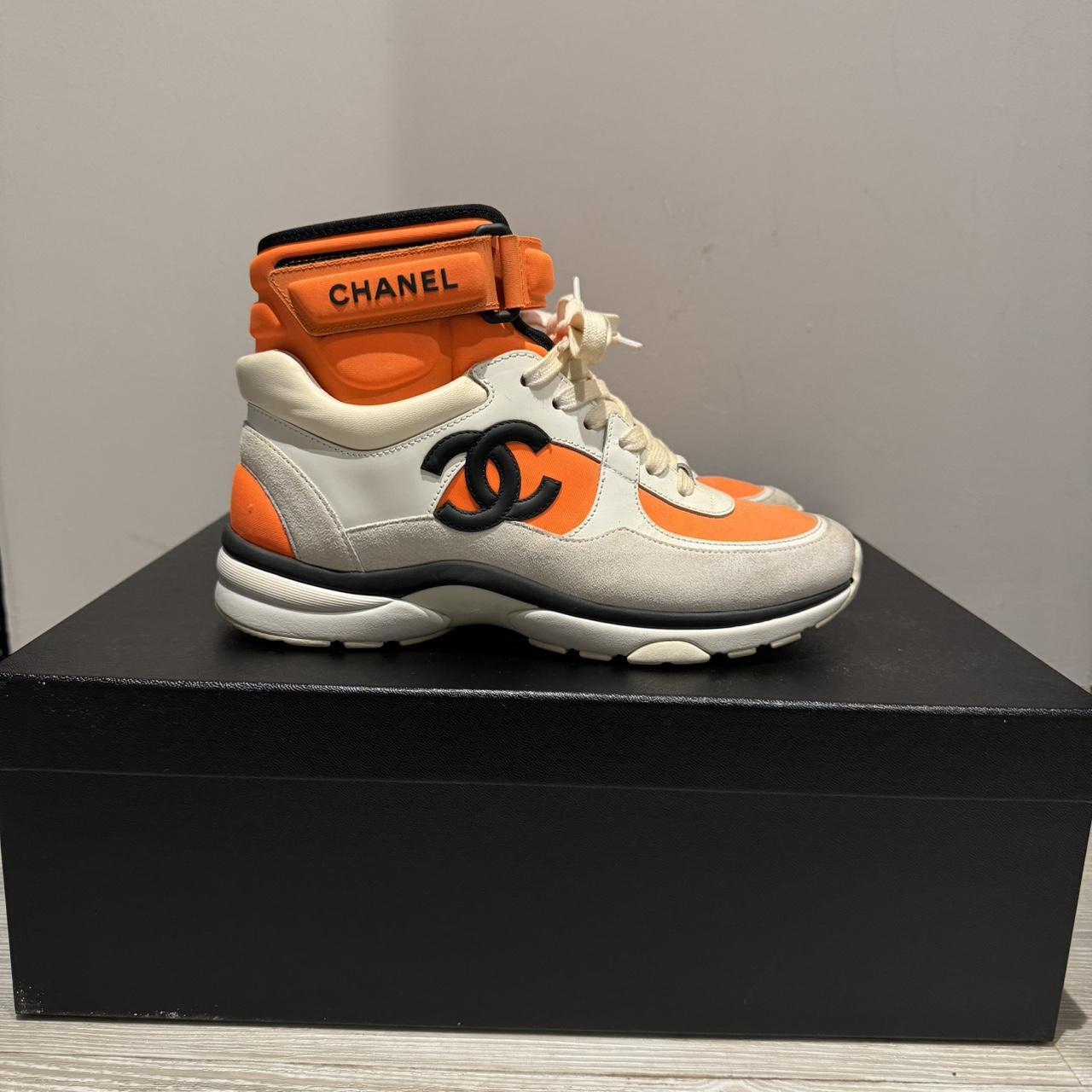 Chanel discount orange basket