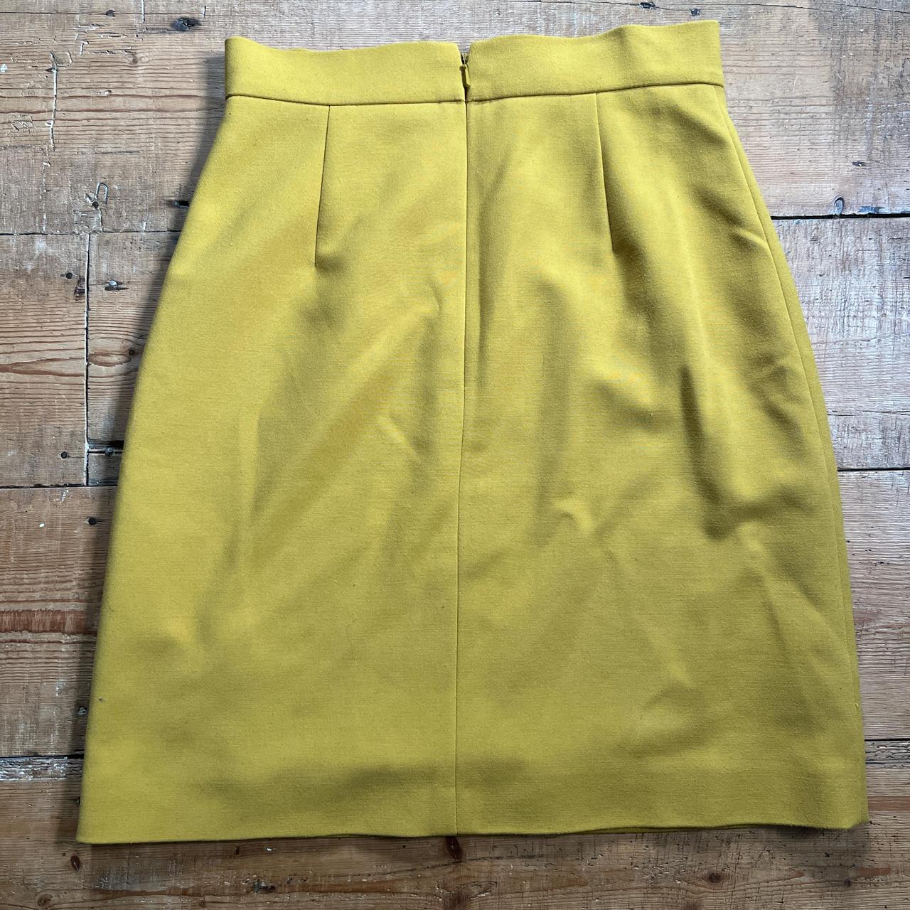 Hobbs mustard skirt hotsell