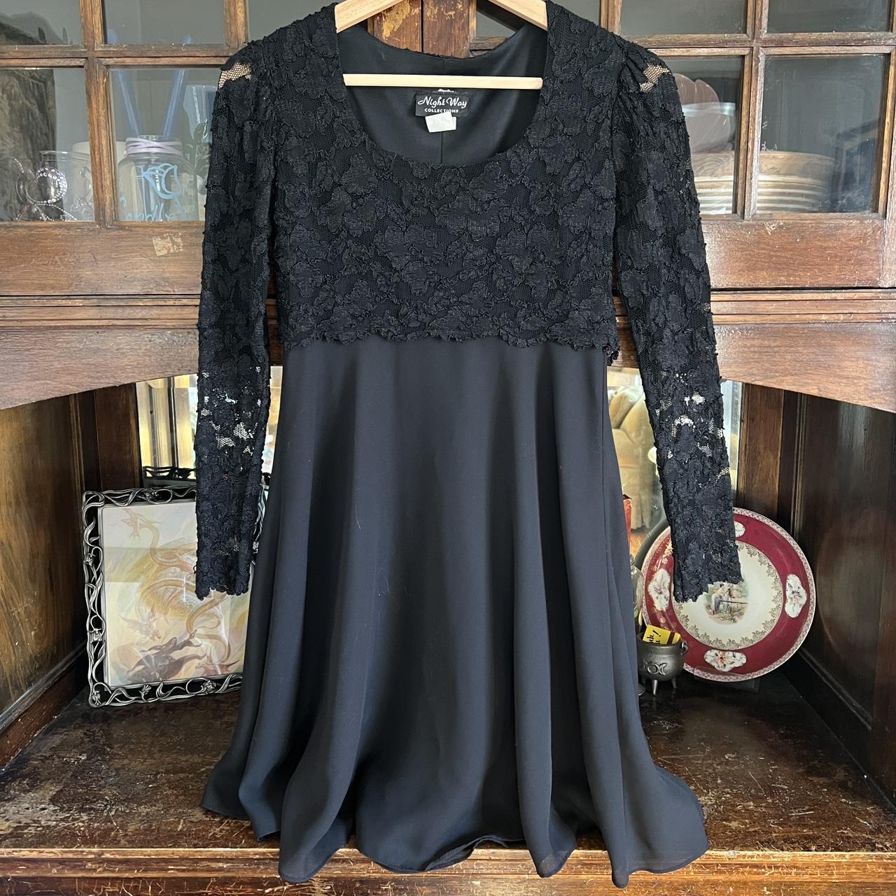 Nightway Women's Black Dress | Depop