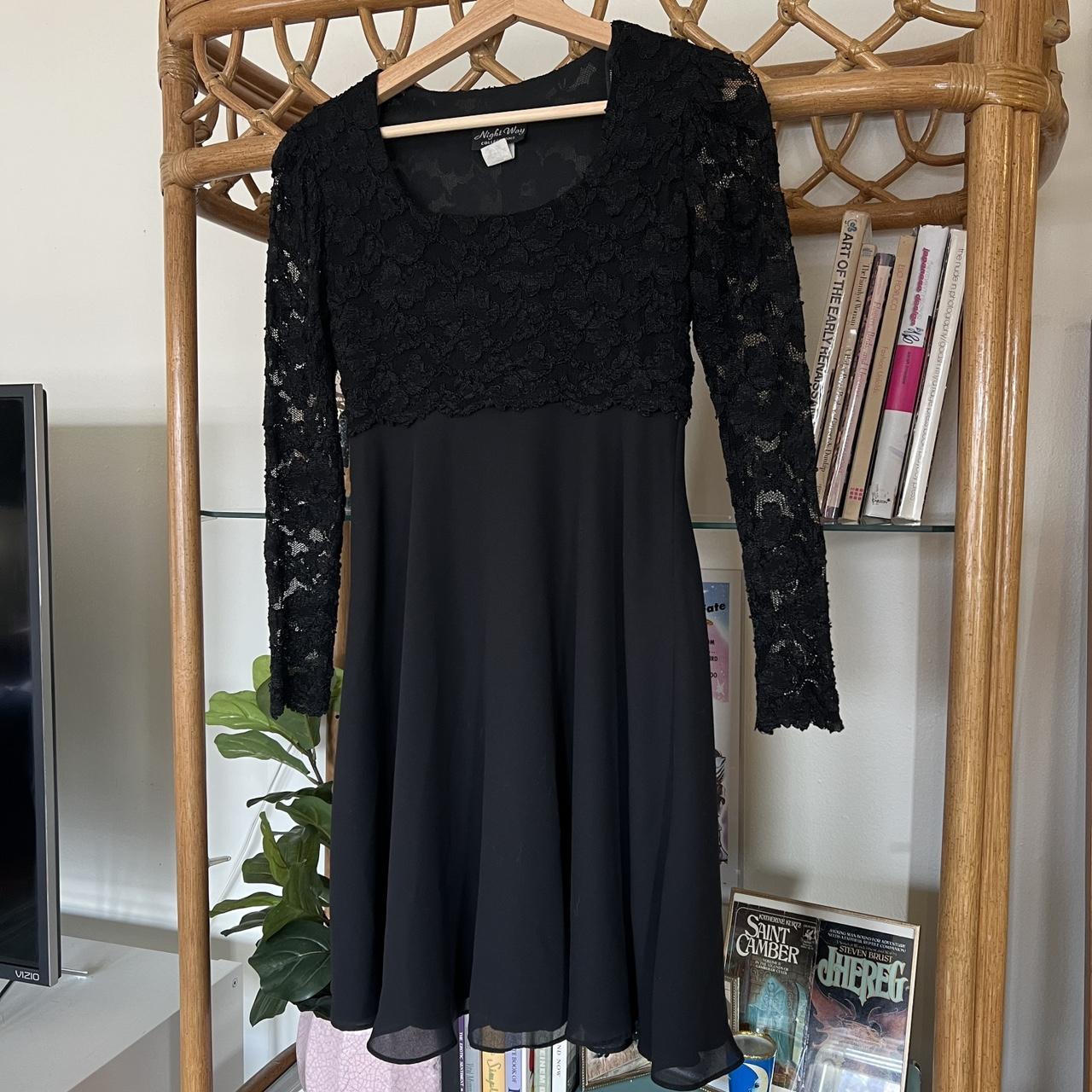 Nightway Women's Black Dress | Depop