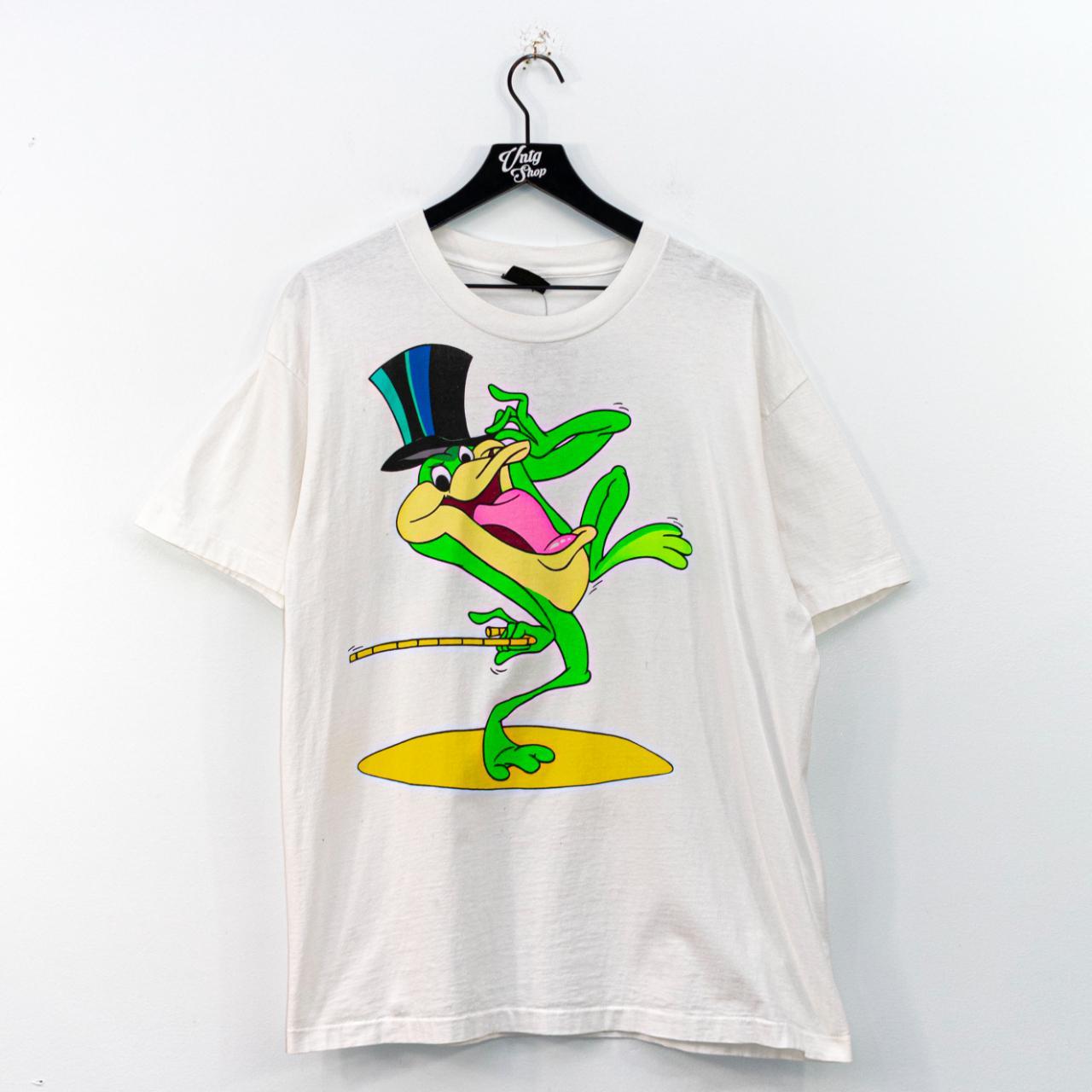 Vintage 1990 Warner Bros Michigan J Frog Ribit... - Depop