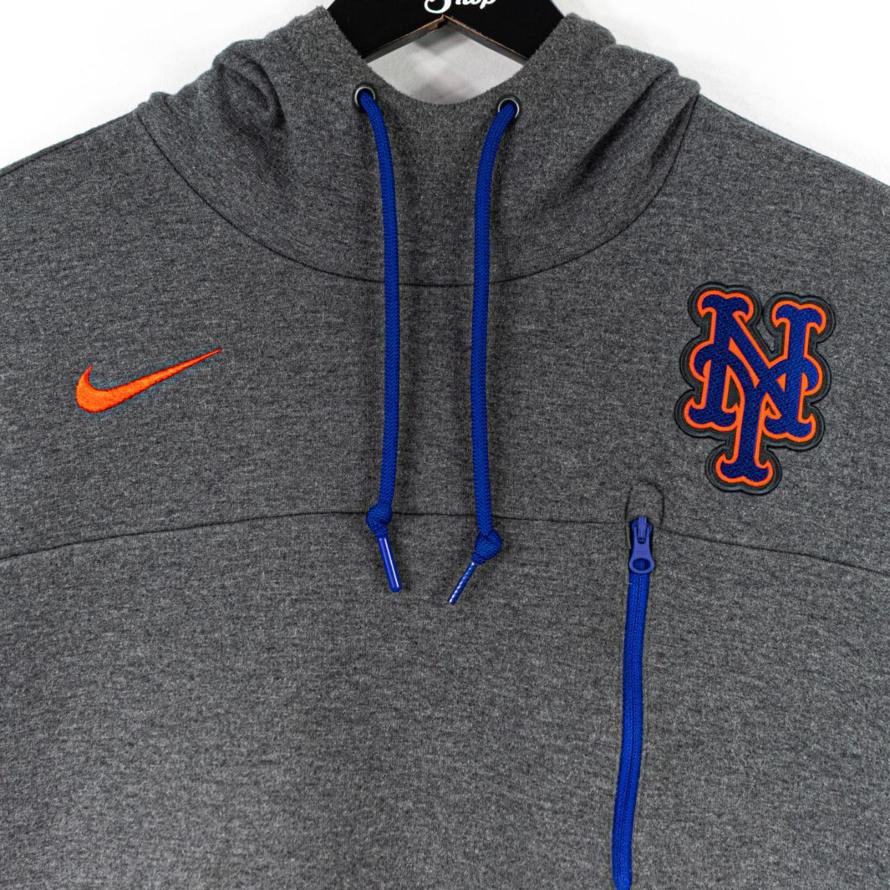 Mens Nike New York Hoodie Grey and Blue Size Small