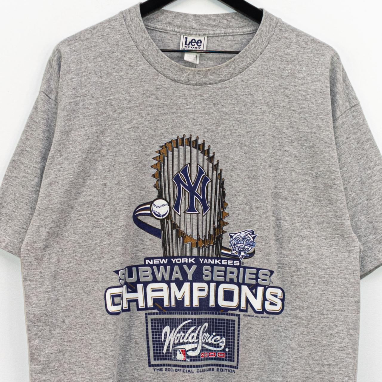 Vintage 2000 Y2K New York Yankees Subway Series - Depop