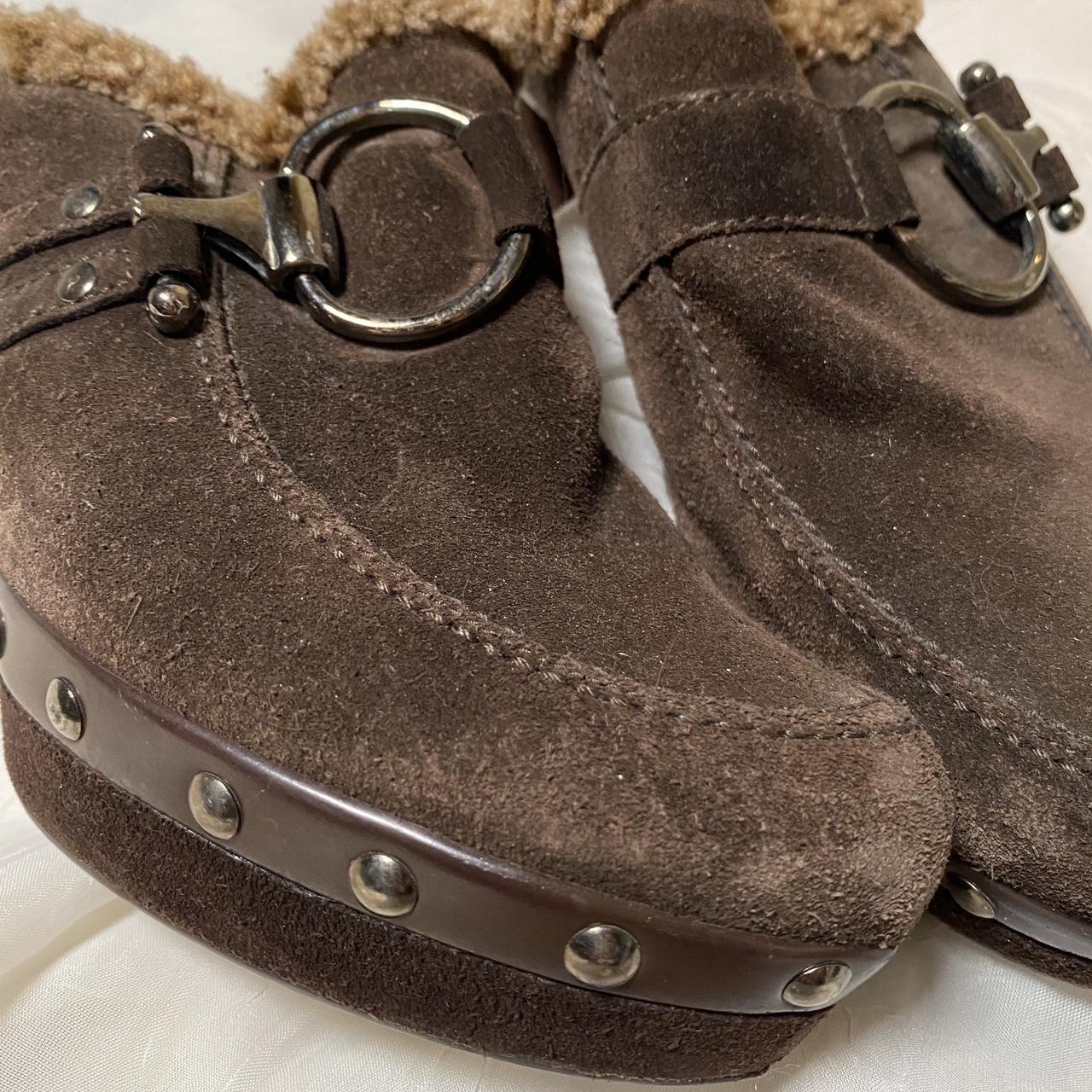 Stuart Weitzman Women's Clogs - Brown - US 7.5 – … - image 3