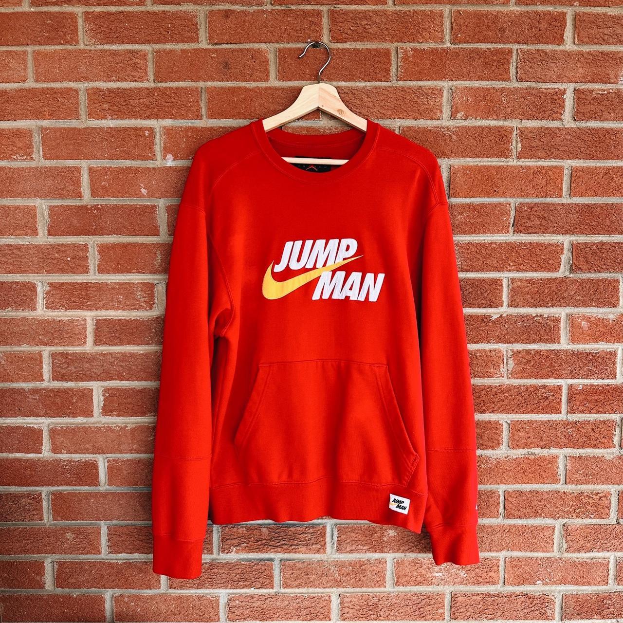 red jordan jumper