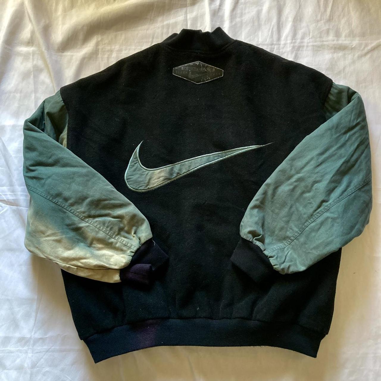 Nike cowboys reversible varsity jacket size medium - Depop