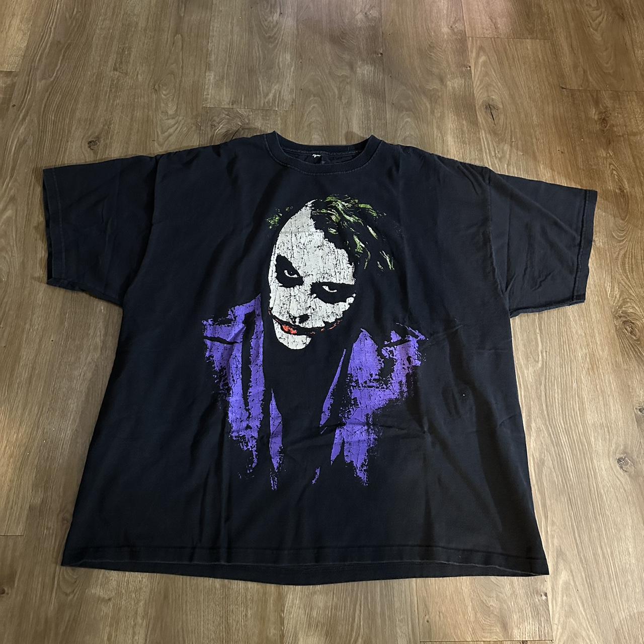 Vintage 2009 The Dark Knight “Joker” DC Comics... - Depop