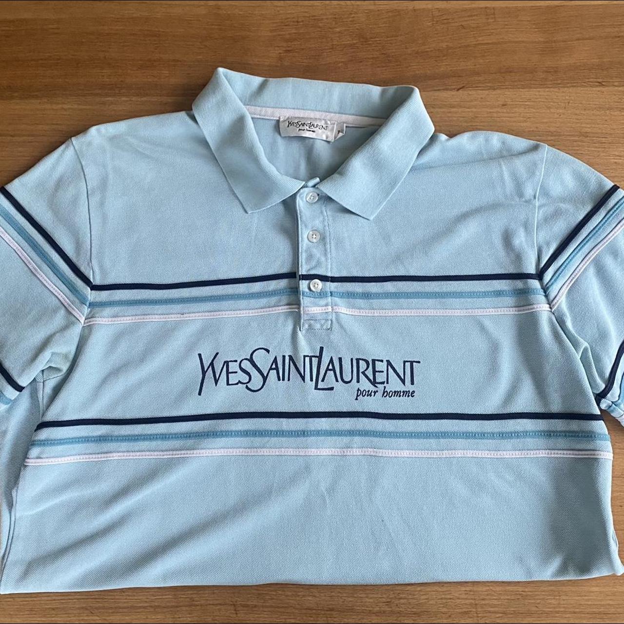 Yves Saint Laurent Men S Polo Shirts Depop