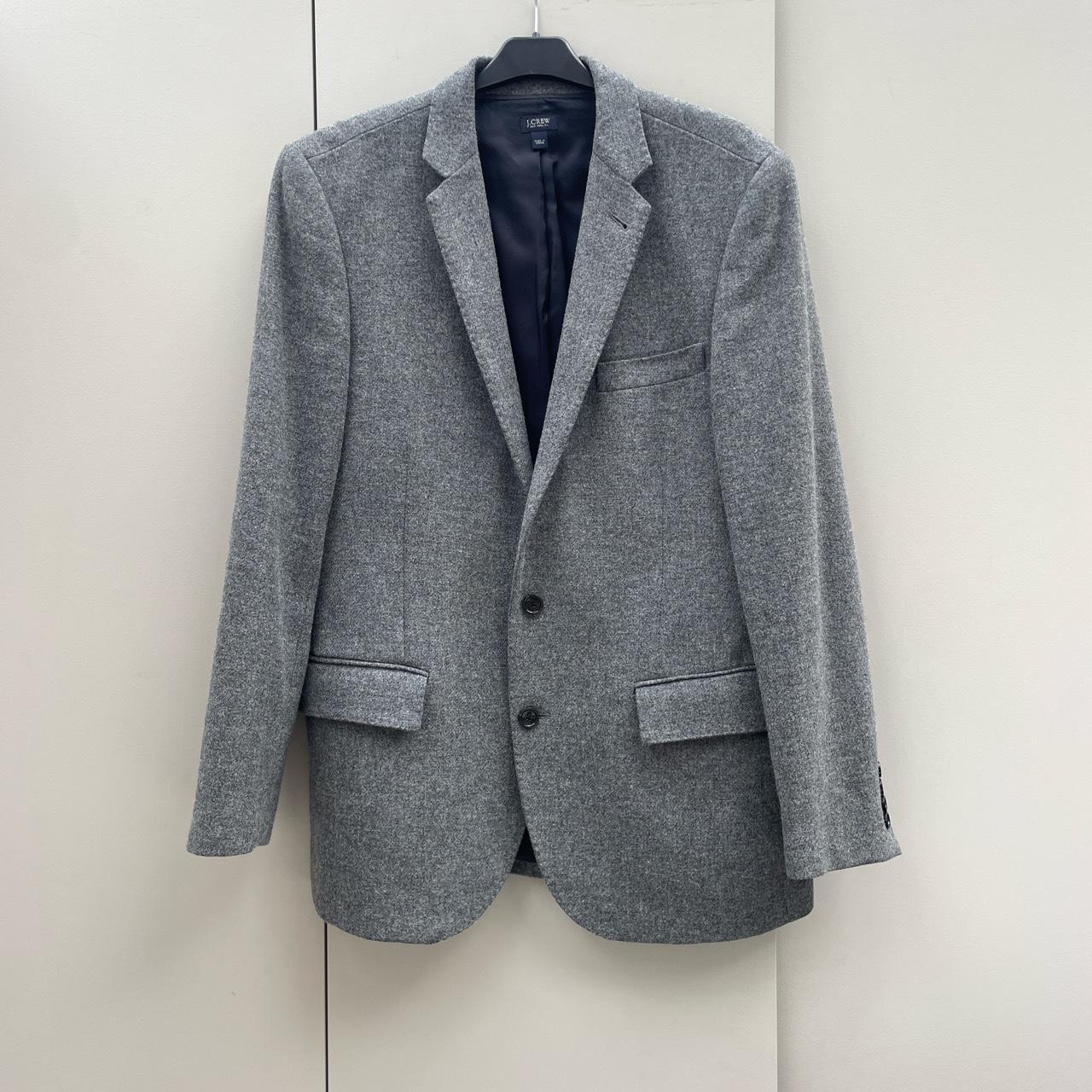 J crew clearance grey jacket