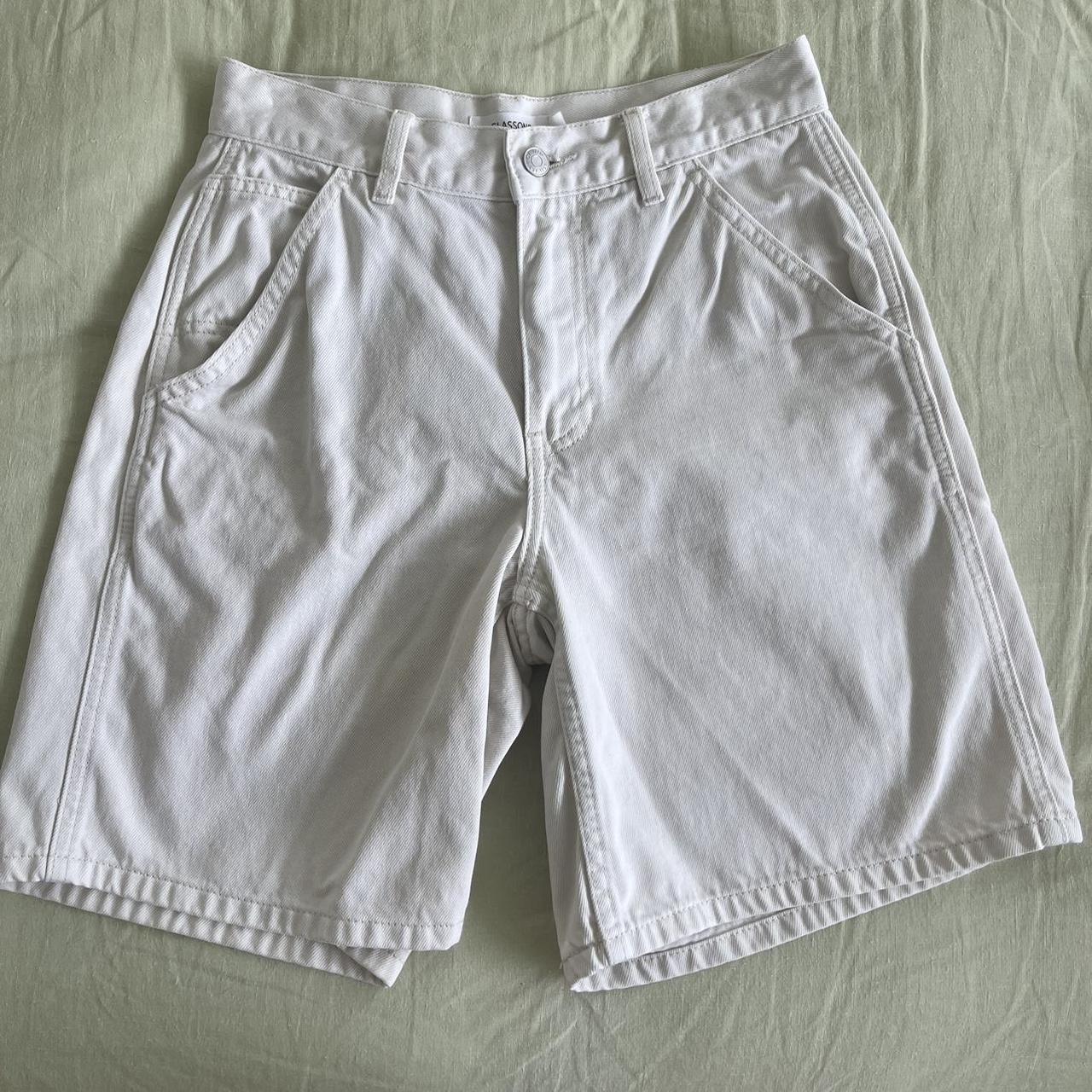 Glassons Jorts Cream - Depop