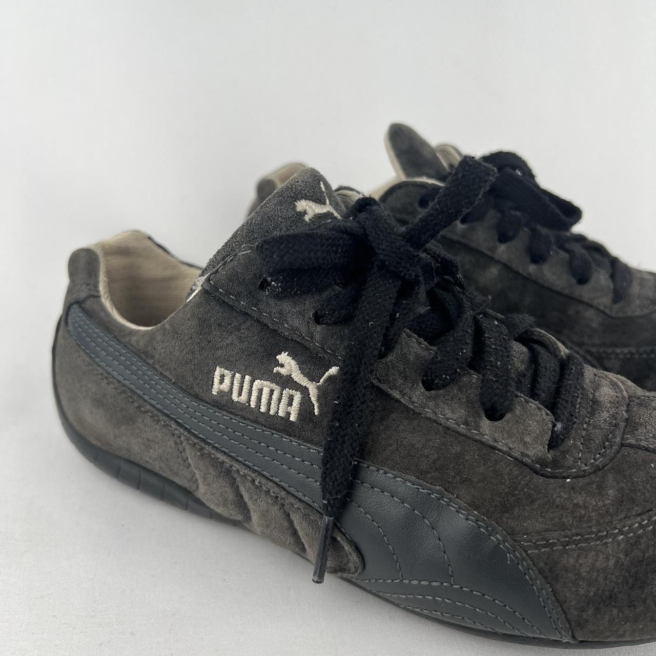 PUMA SPEEDCAT Vintage 00s navy / dark grey suede... - Depop