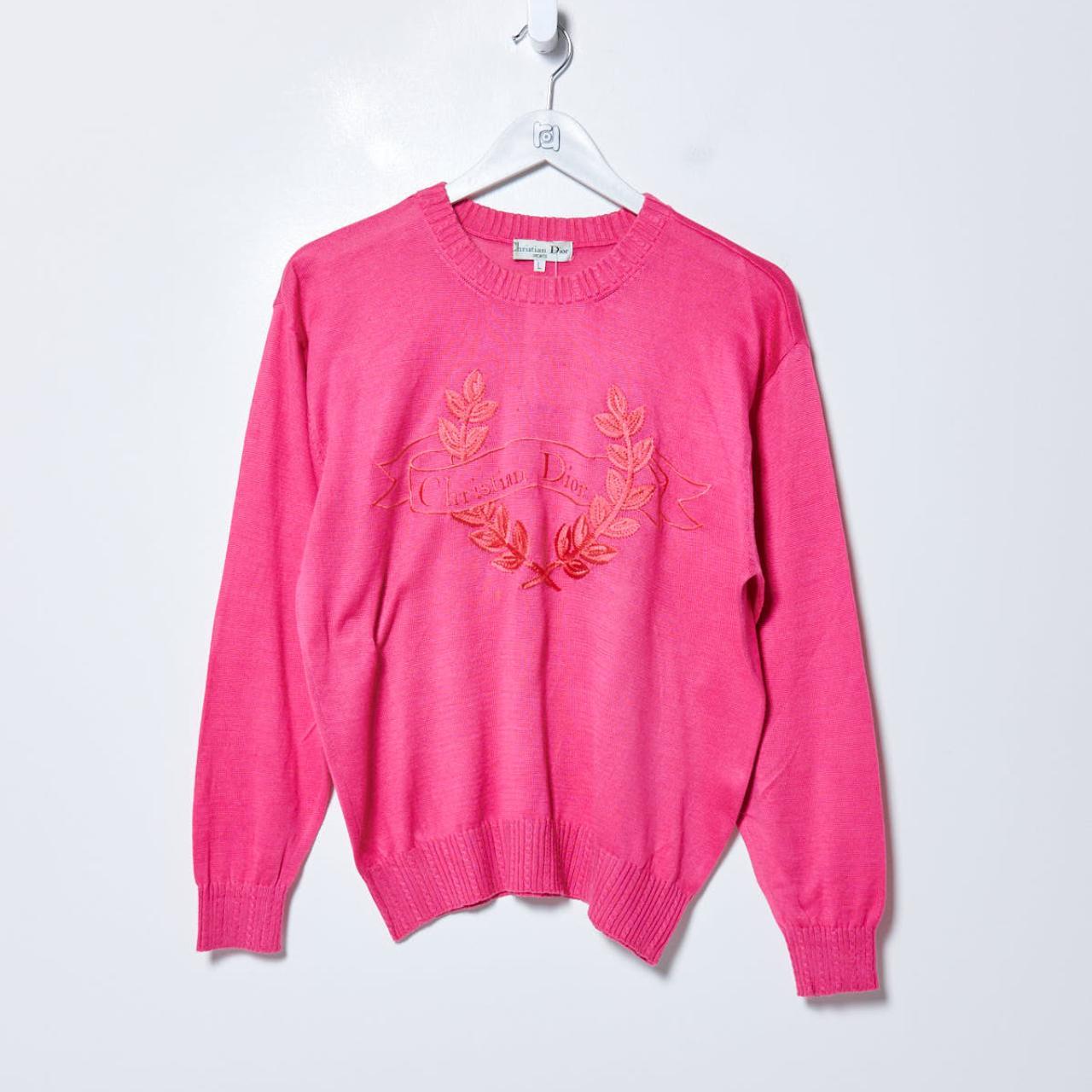 Dior jumper pink hotsell