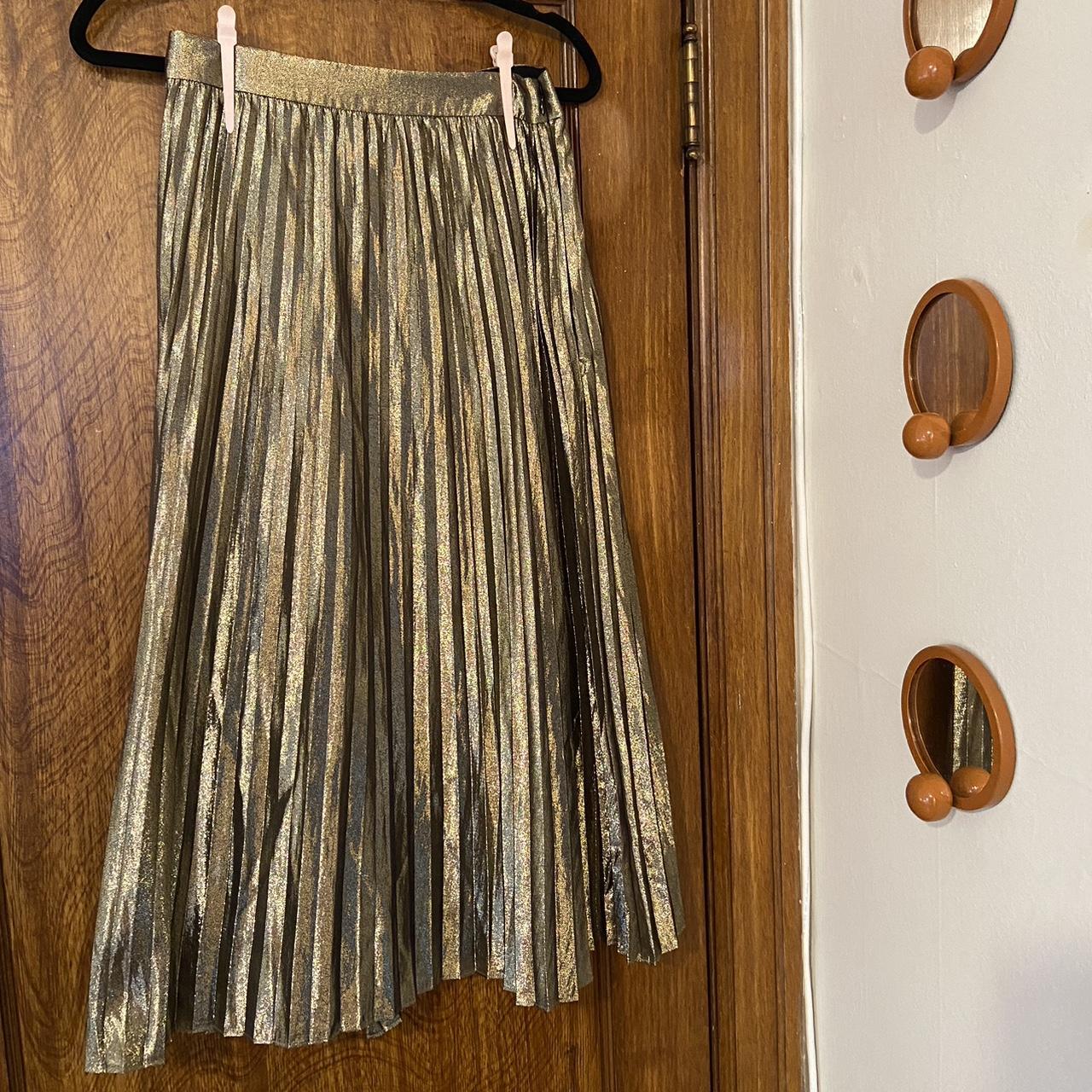 J.Crew Women's Khaki and Gold Dress