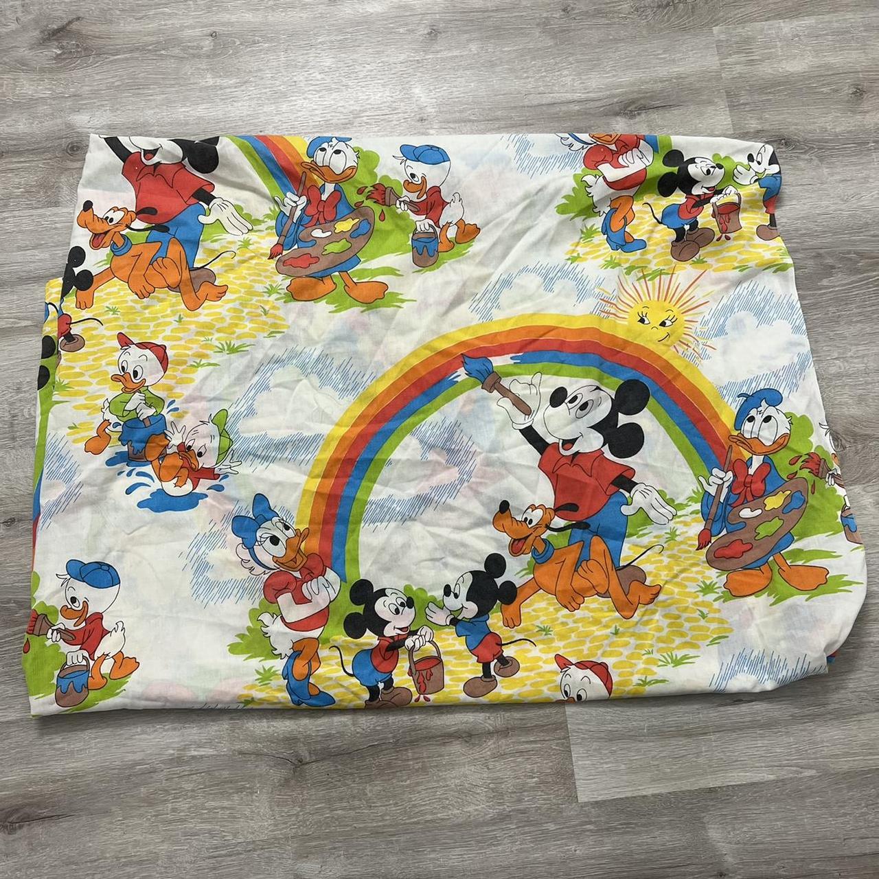 Vintage 90s Disney Mickey Mouse Bed Sheets Twin. Depop