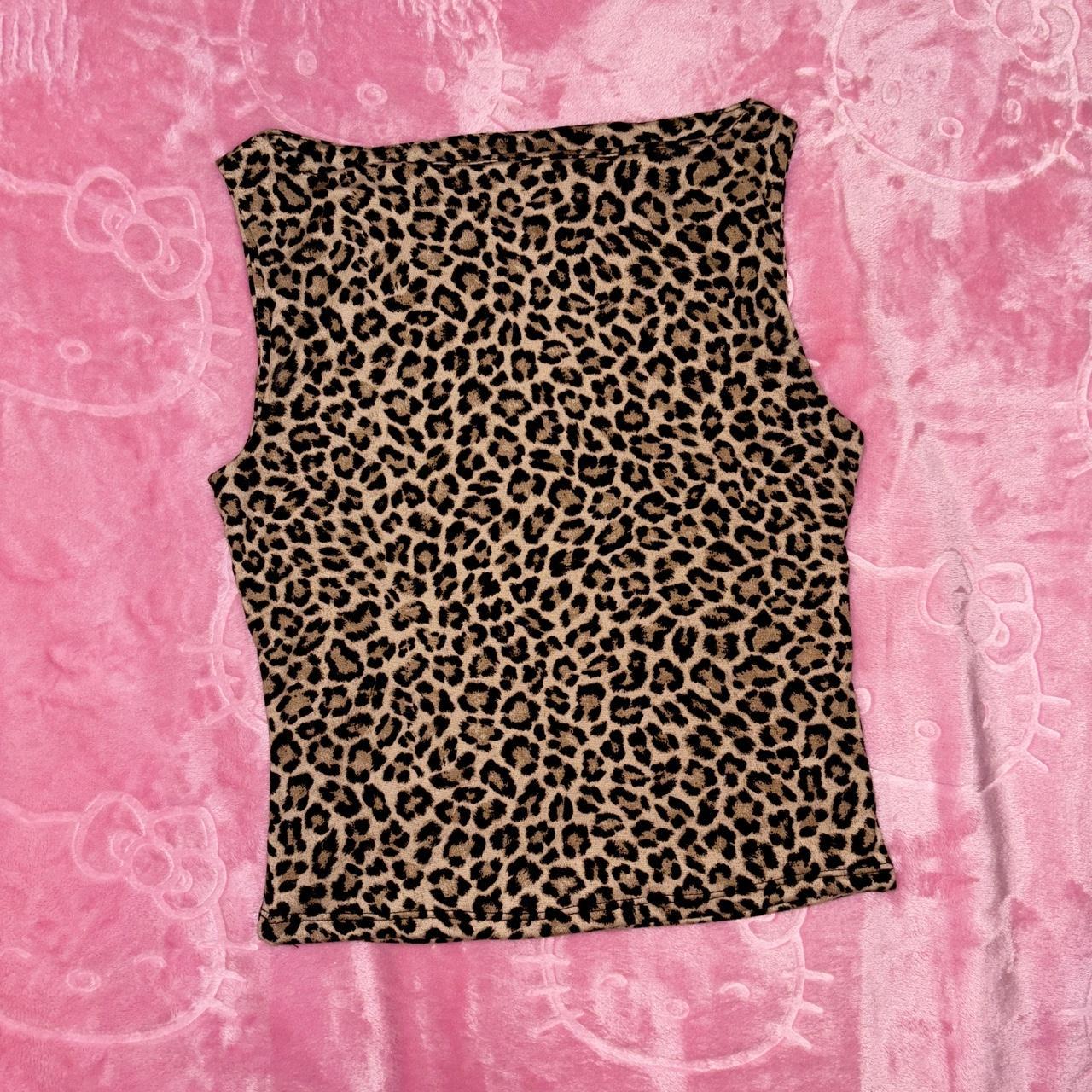 トップス 00s leopard crash tank top CIVARIZE 00s leopard crash tank top CIVARIZE