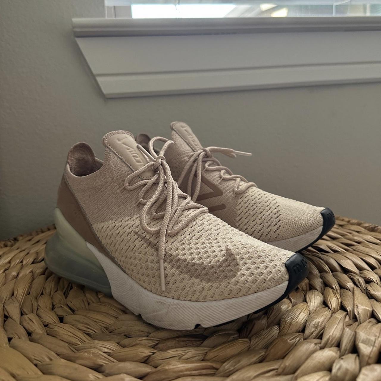 270 flyknit outlet beige