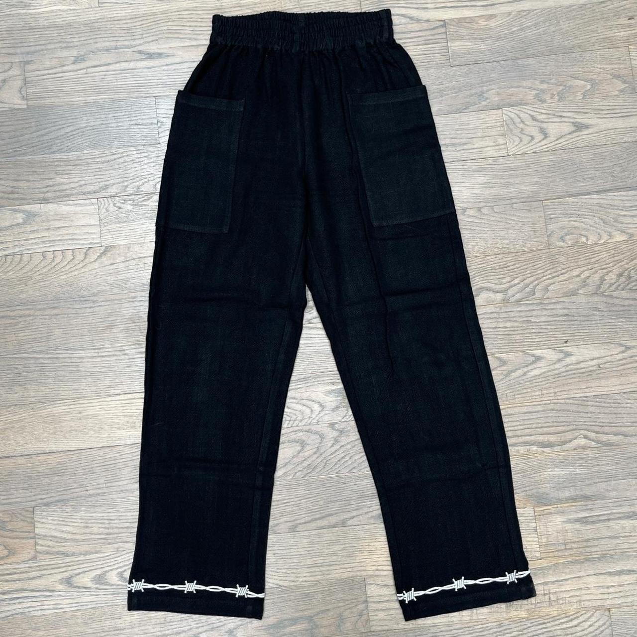 Fashion brand company Pammy linen pocket pants. Size... Depop