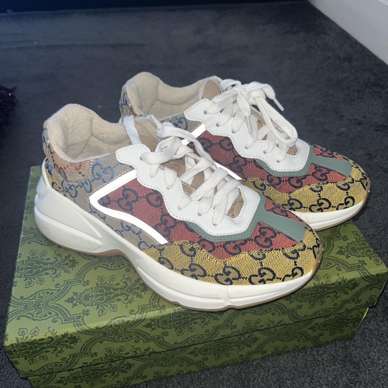 Gucci rhyton trainers. Only selling as don’t get... - Depop