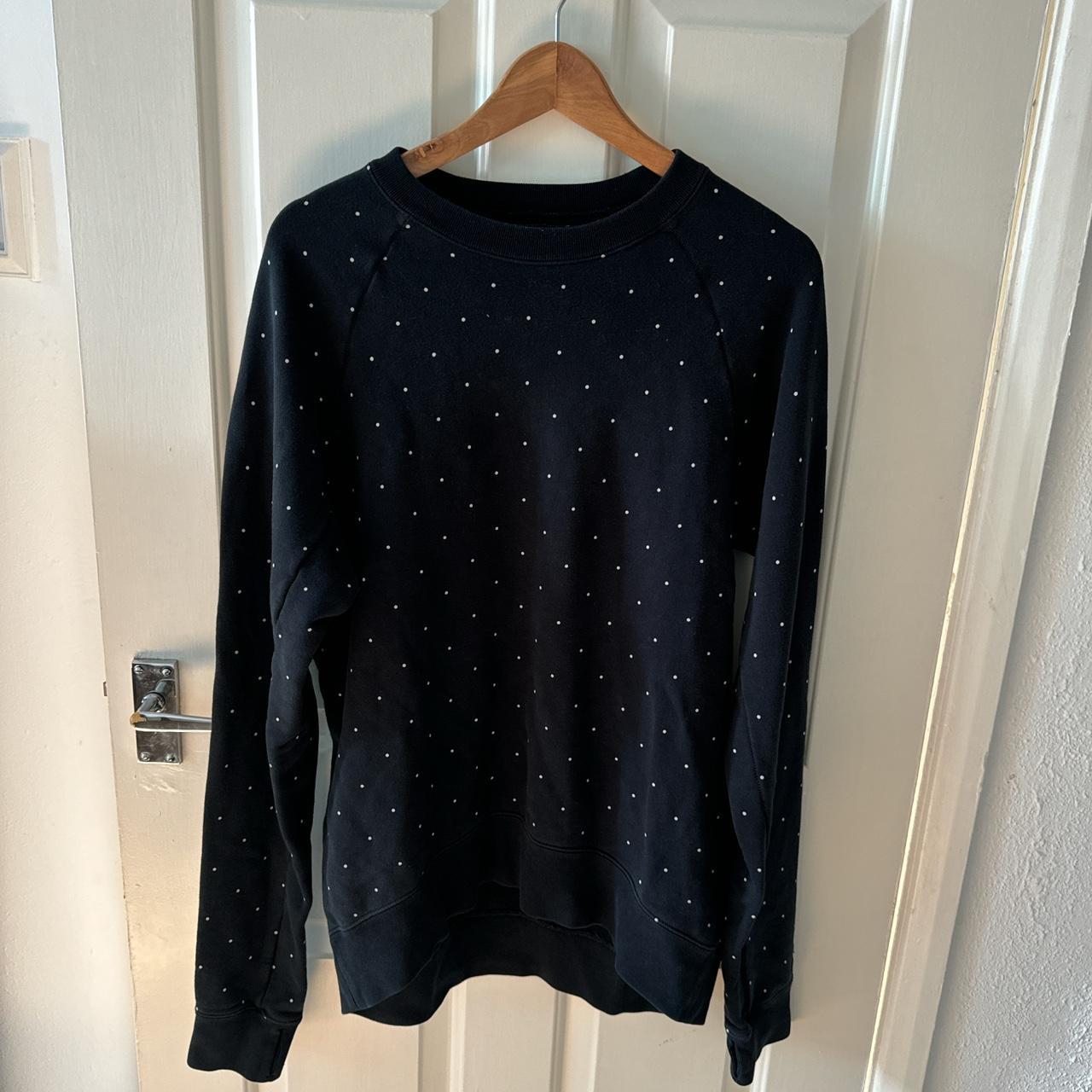 Nike SB Everett Polka Dot Sweatshirt Black White . Depop