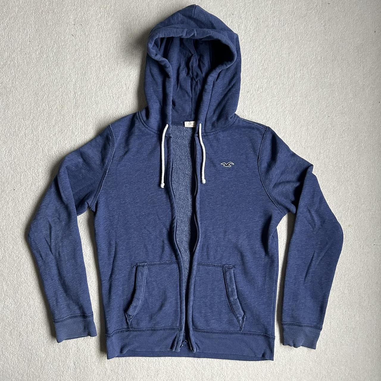 Hollister full zip icon on sale hoodie