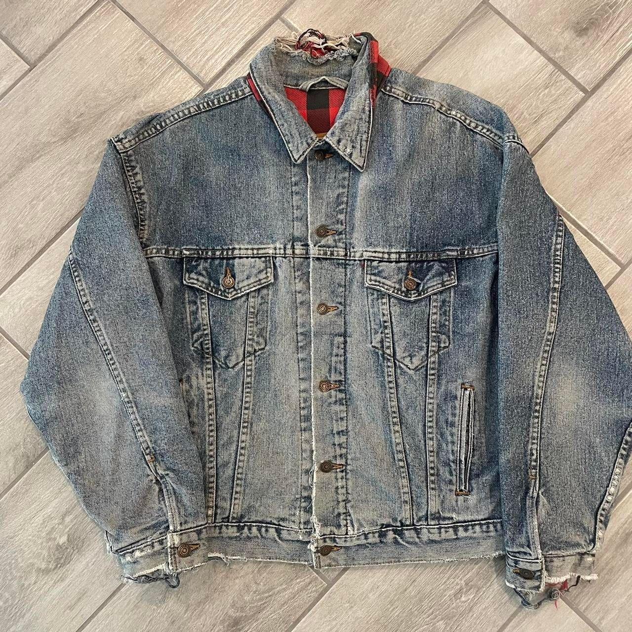 Levi's Men's Blue and Red Jacket