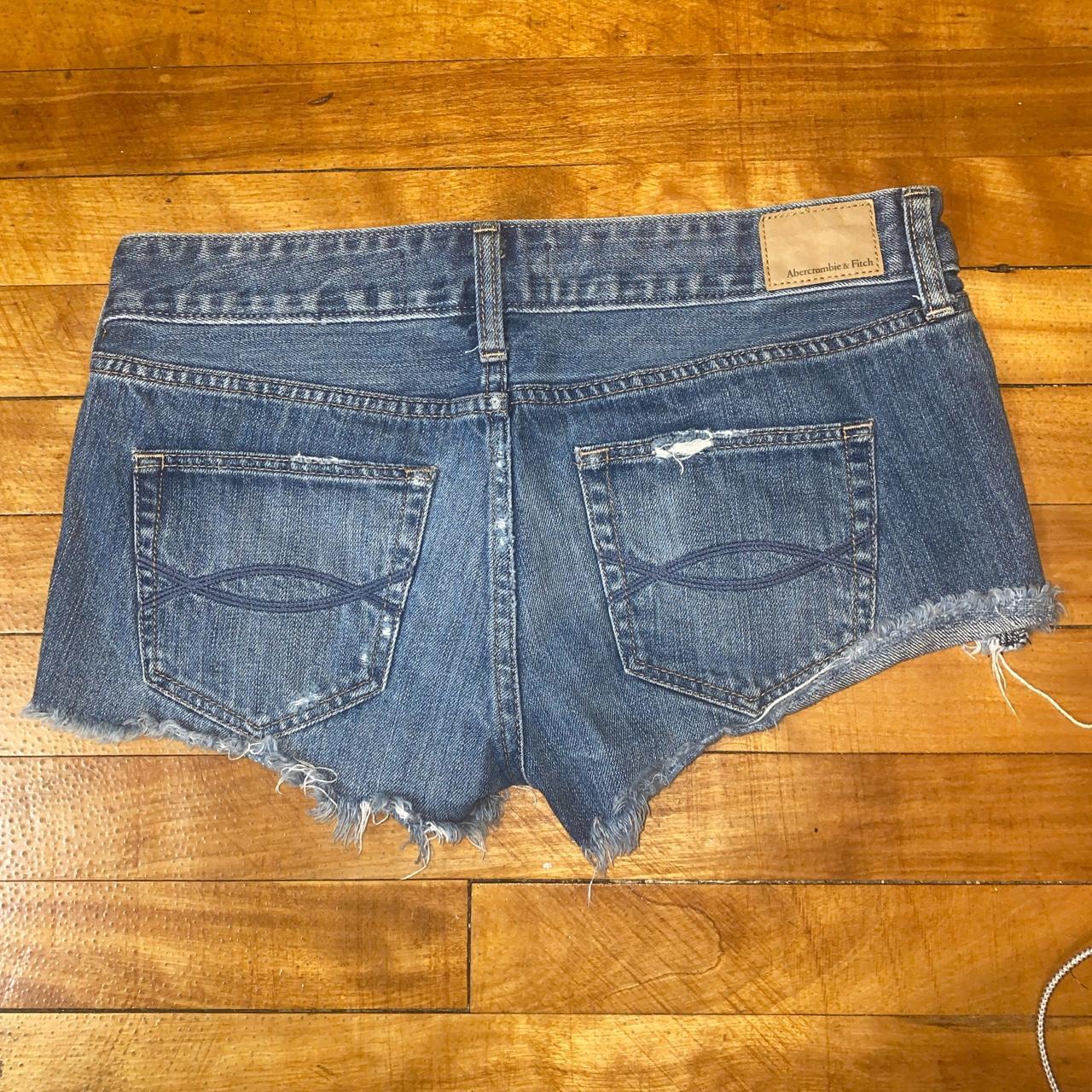Abrecrombie and Fitch booty shorts! Low waisted, Fun... - Depop