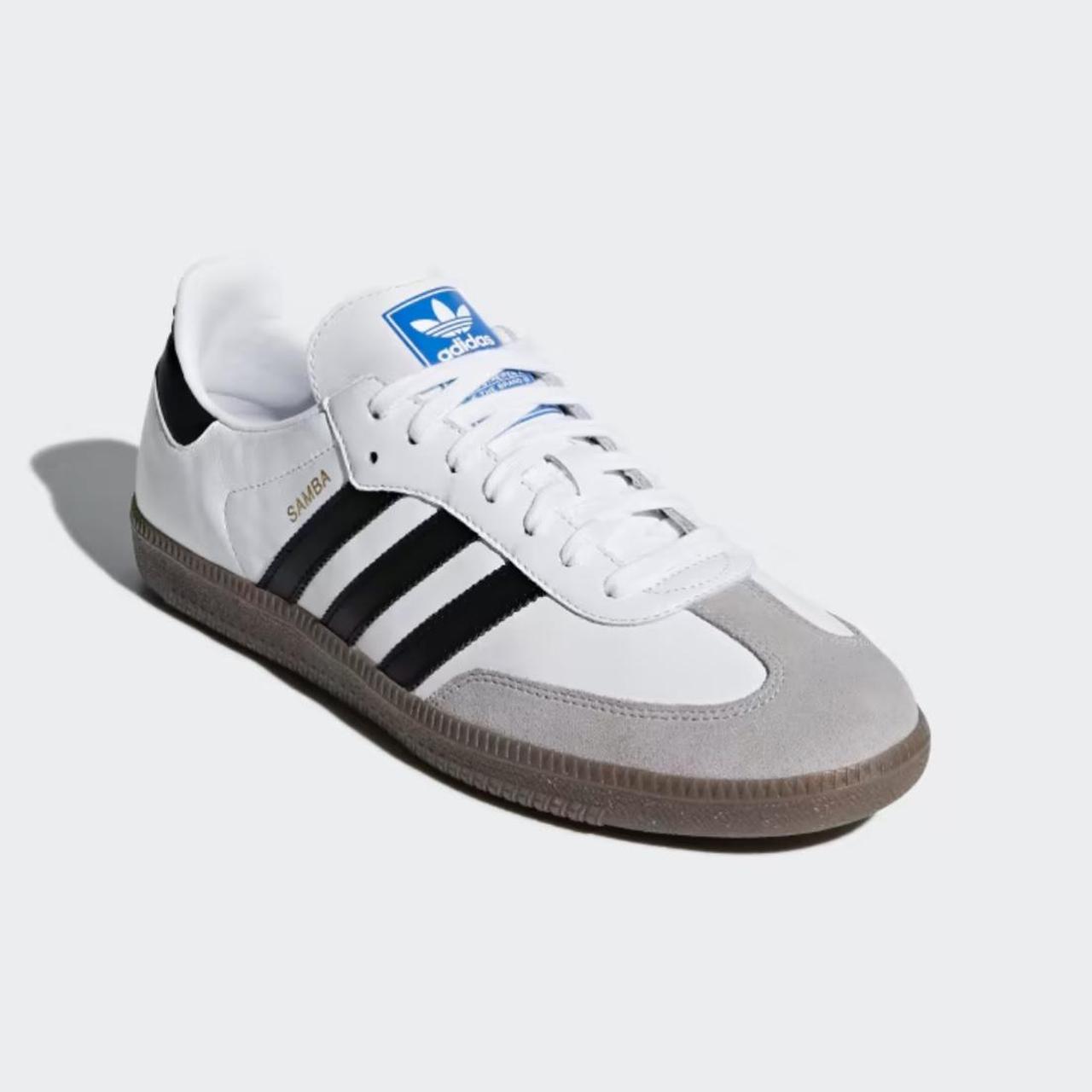 SAMBAS white adidas sambas Worn handful of time... - Depop