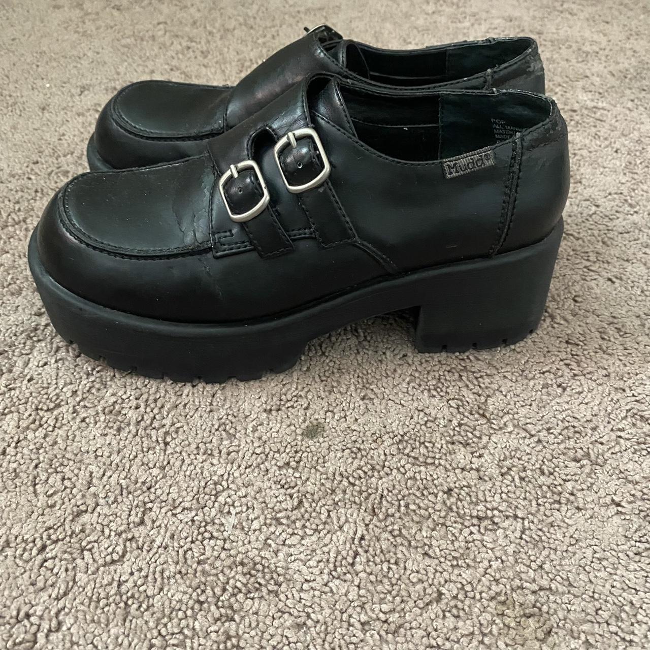 Mudd Clothing Women's Black Loafers | Depop