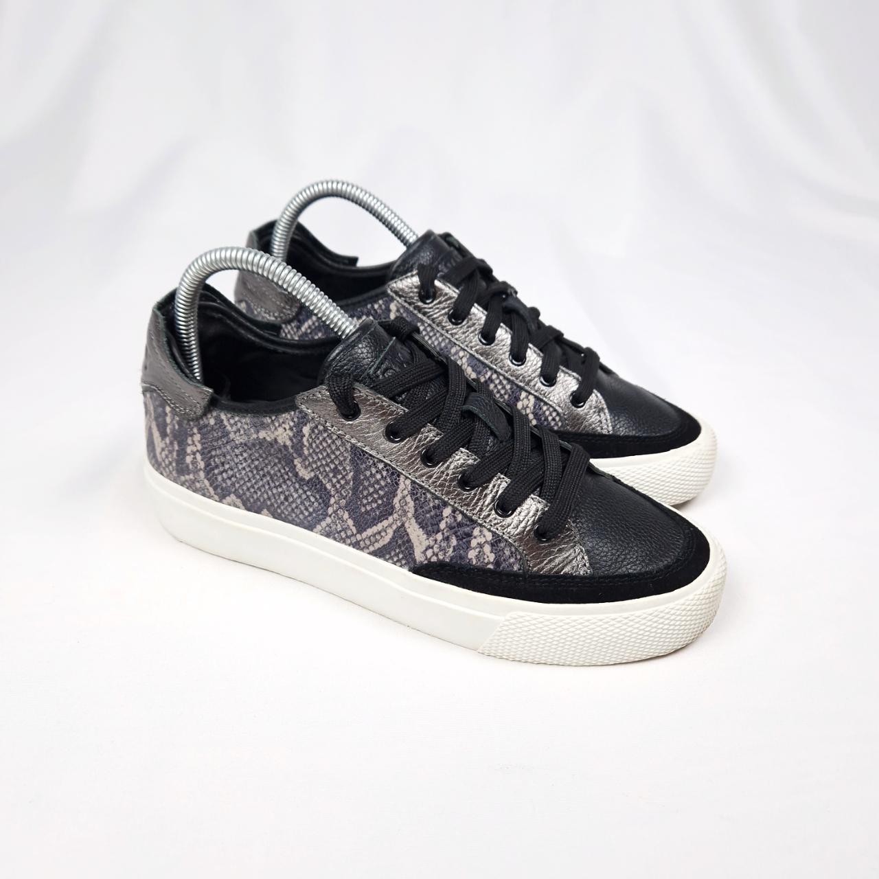 dkny snakeskin sneakers