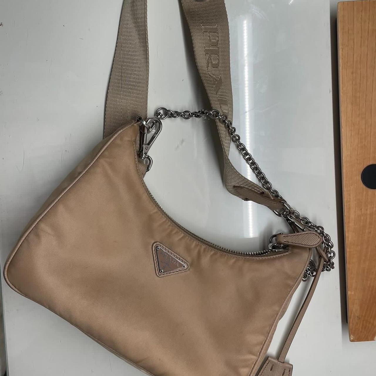 Prada inspired nylon bag hot sale