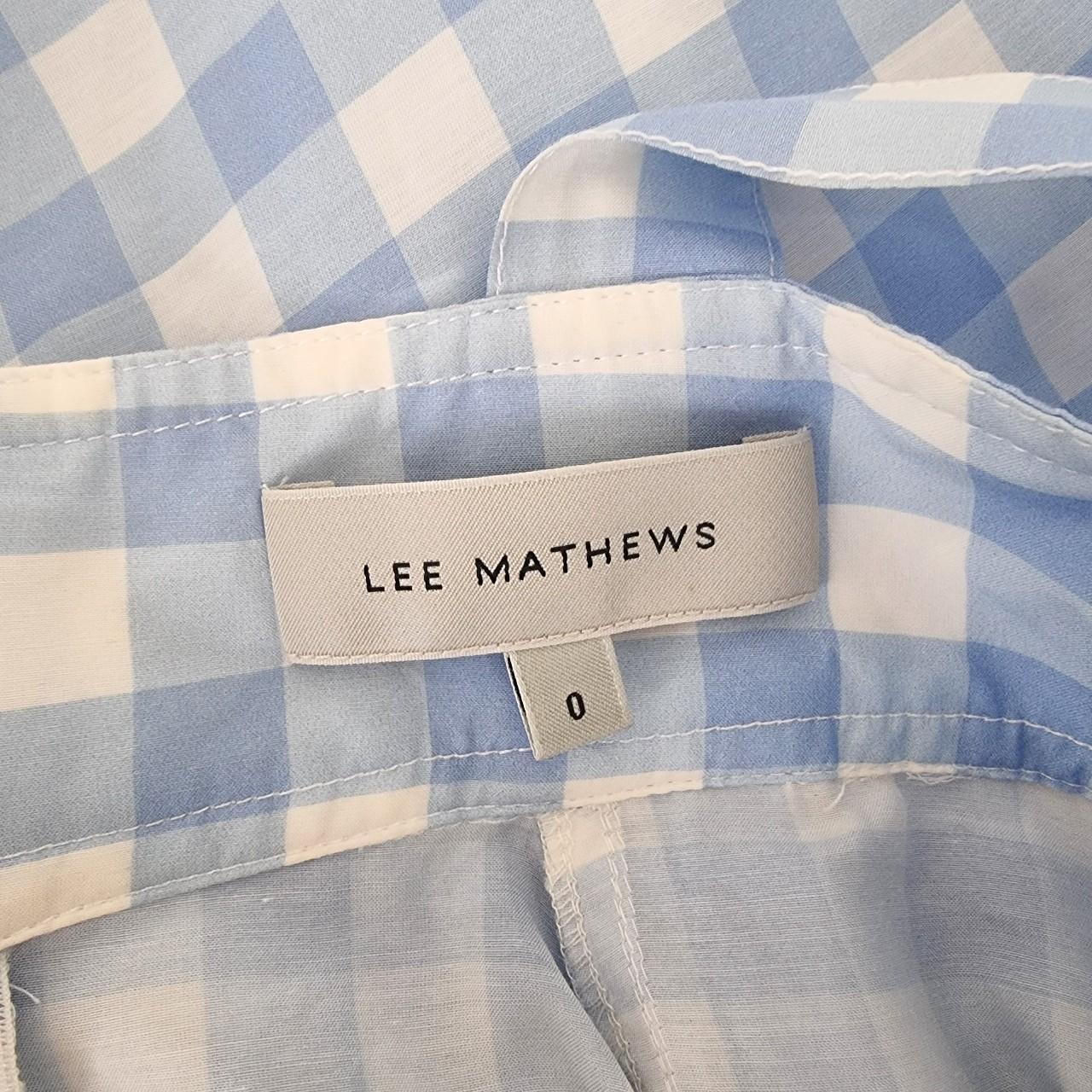 Lee mathews clara check dress hotsell