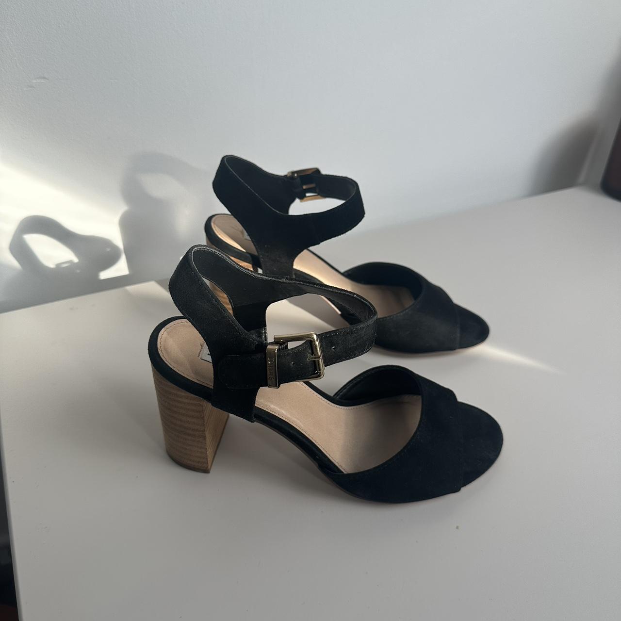 Dune block heels | Size 4 | worn 1-2 times | price... - Depop